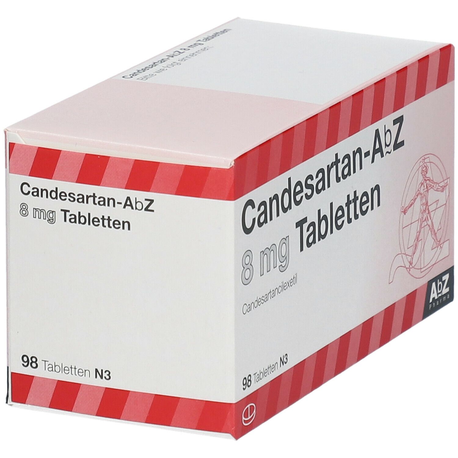 Candesartan AbZ 8 mg Tabletten 98 St