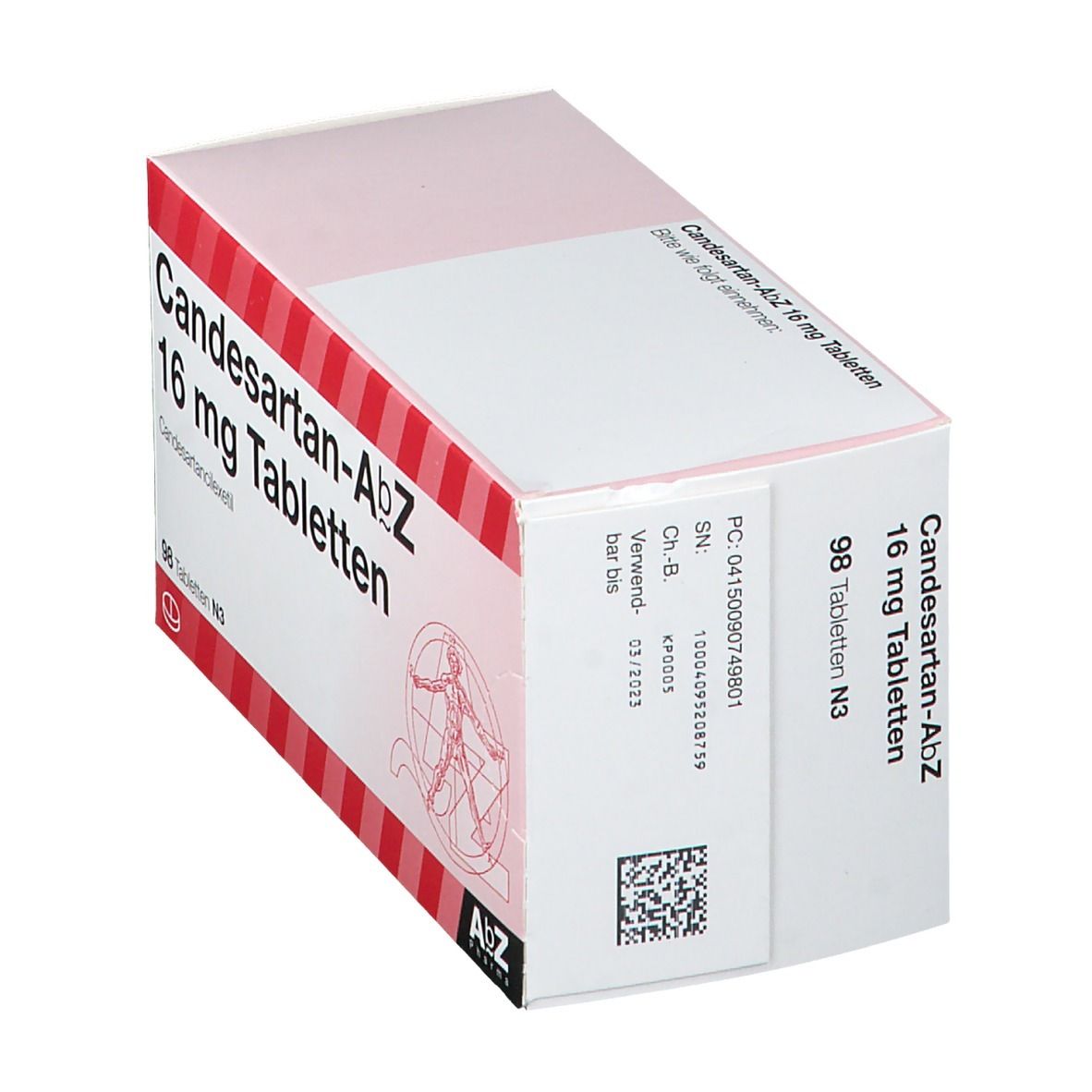 Candesartan AbZ 16 mg Tabletten 98 St