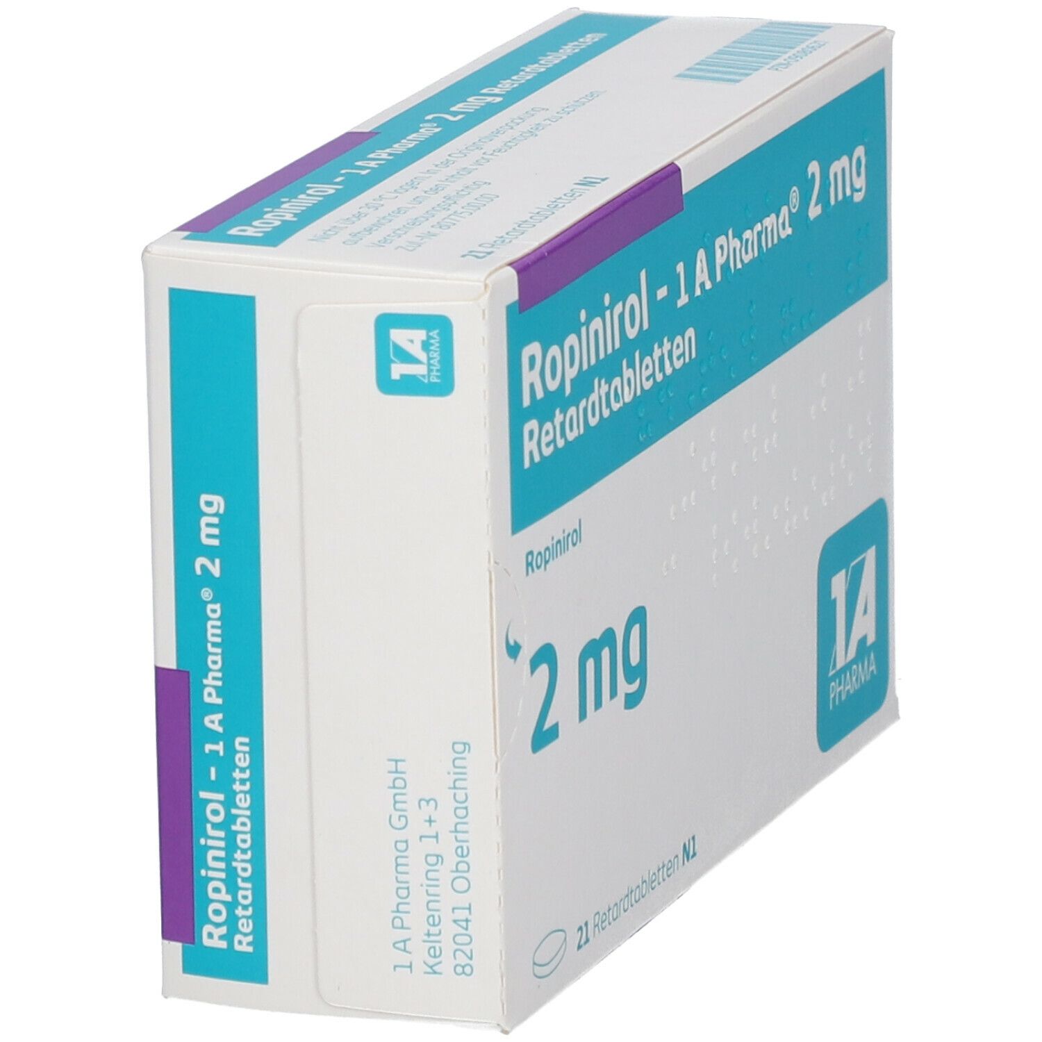 Ropinirol - 1 A Pharma® 2 mg Retardtabletten
