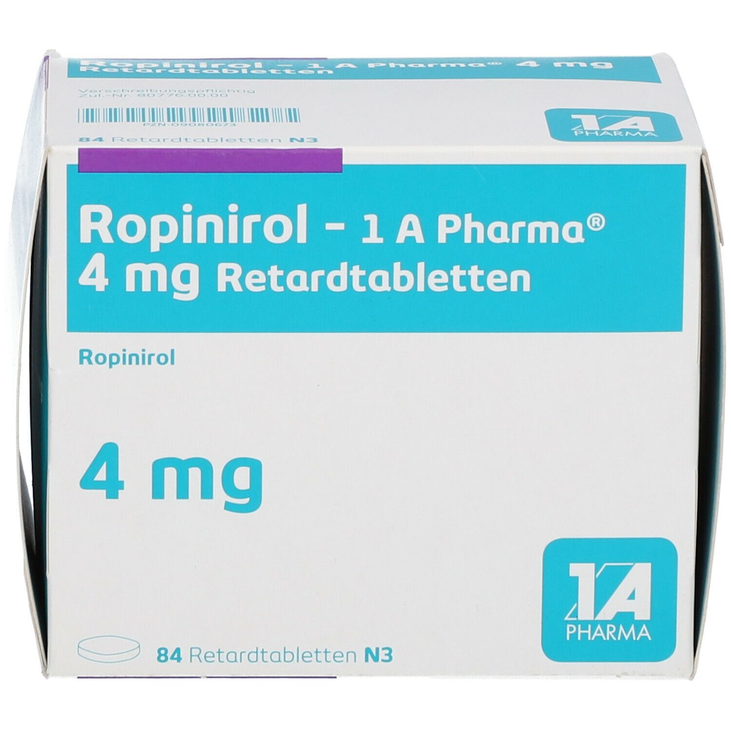 Ropinirol 1A Pharma® 4Mg