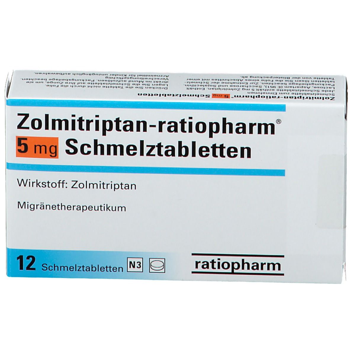 Zolmitriptan-ratiopharm® 5 mg