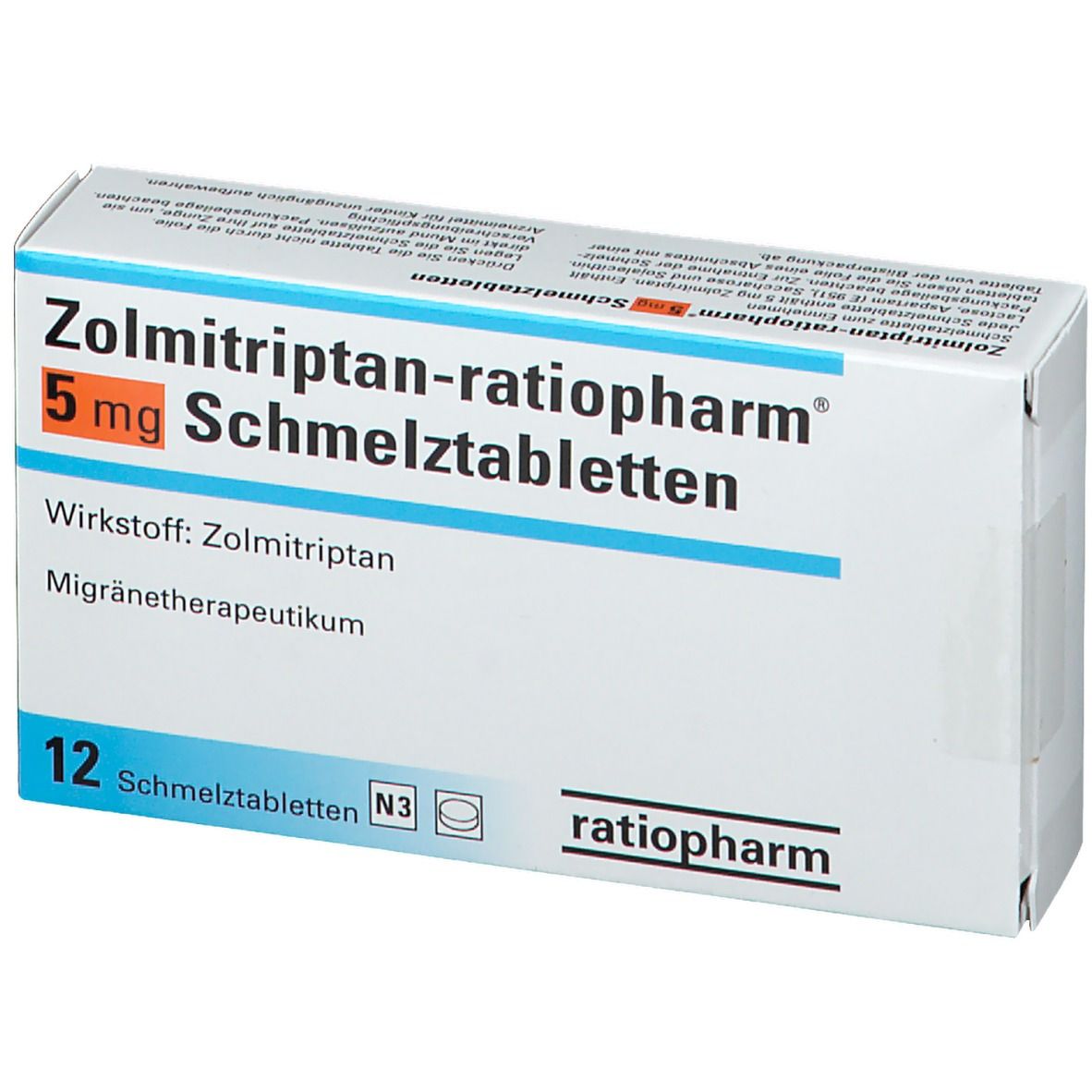 Zolmitriptan-ratiopharm® 5 mg