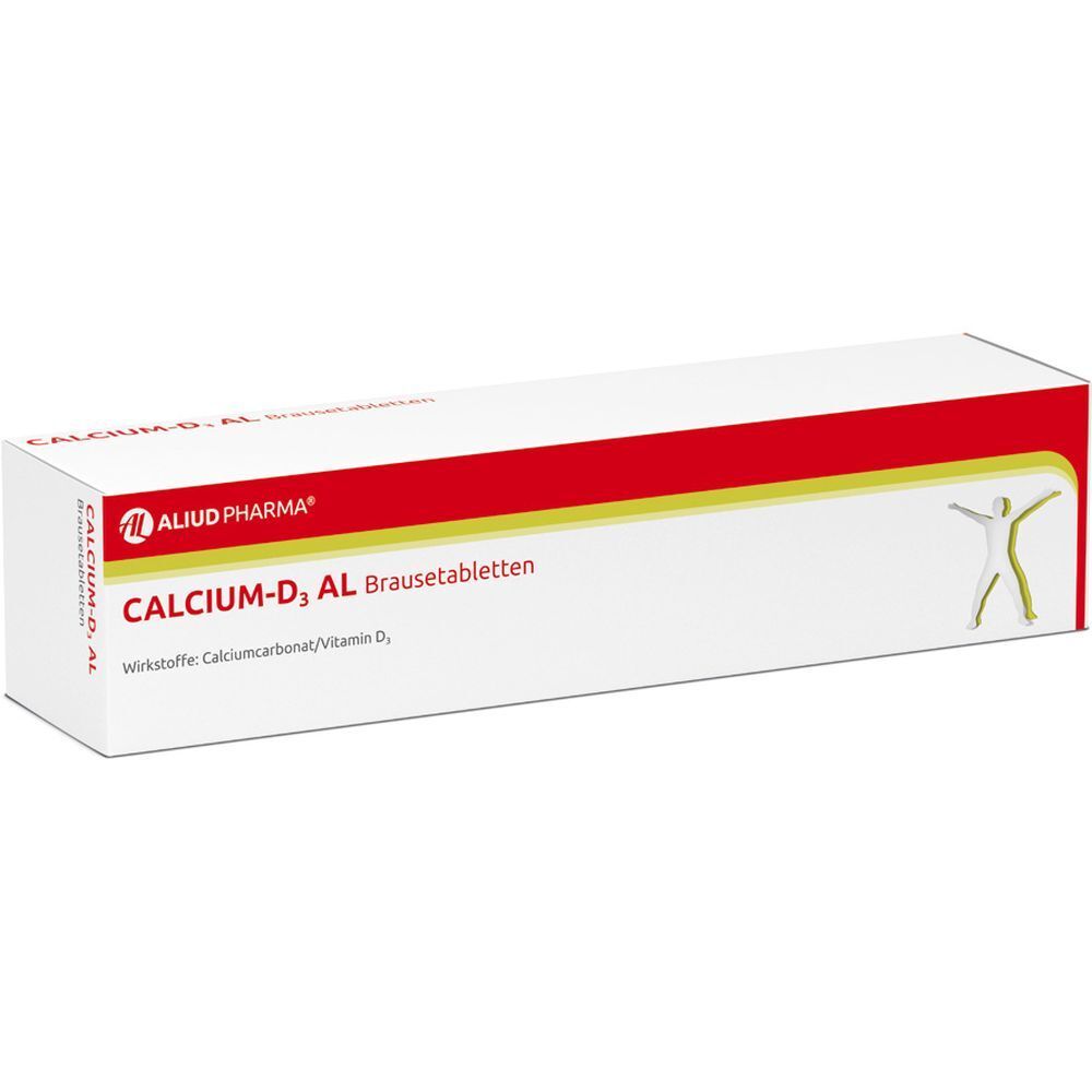 Calcium-D3 AL Brausetabletten bei Calcium- und D3-Mangel und unterstützend zur Osteoporosebehandlung