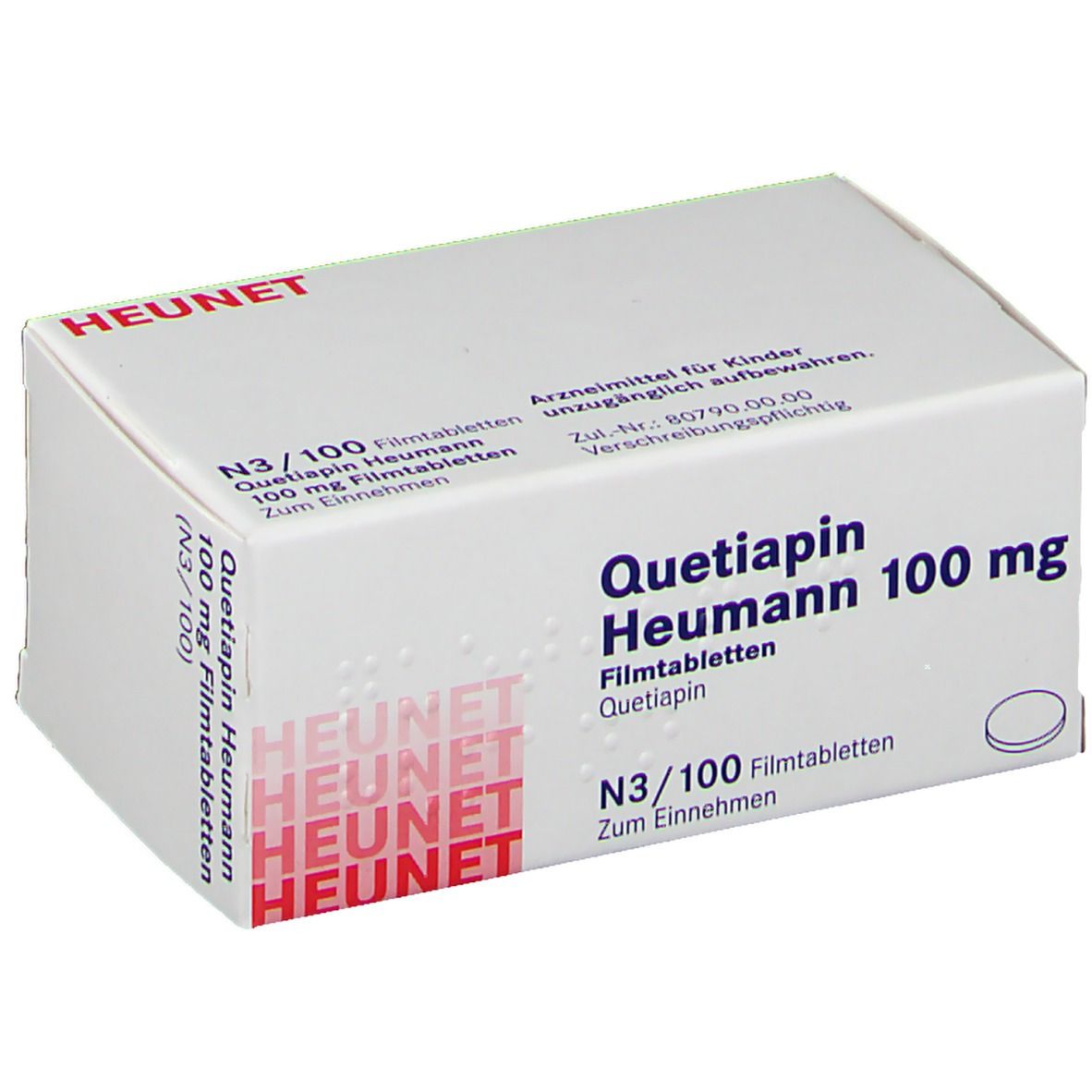 Quetiapin Heumann 100 mg