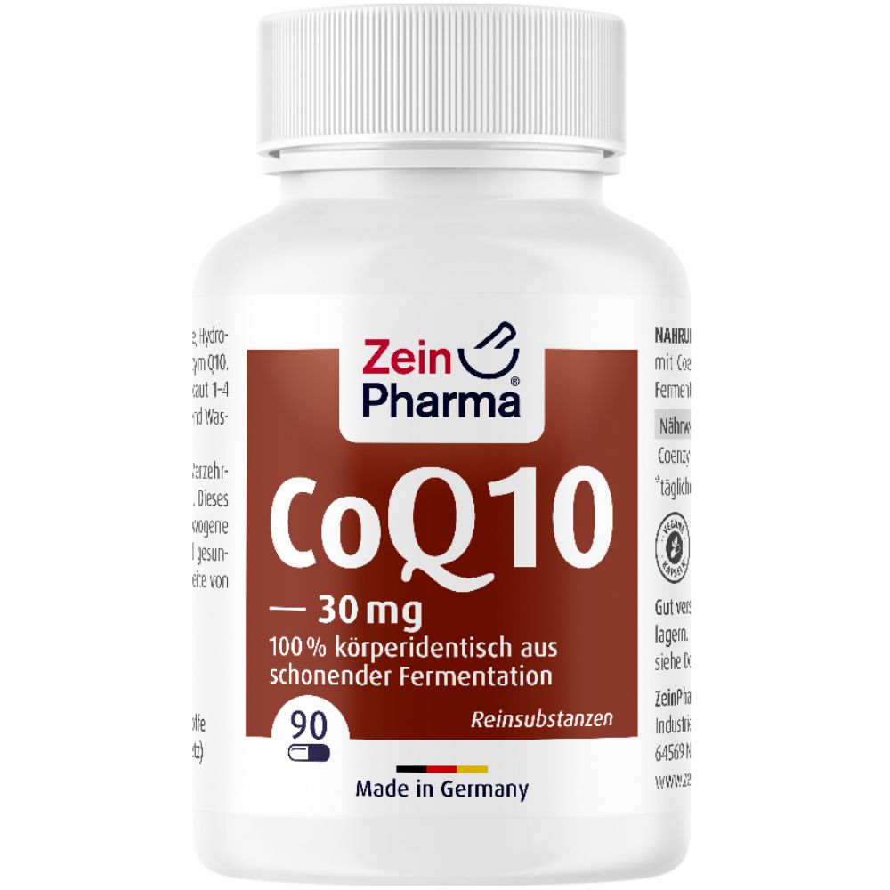 Coenzym Q10 Kapseln 30 mg ZeinPharma