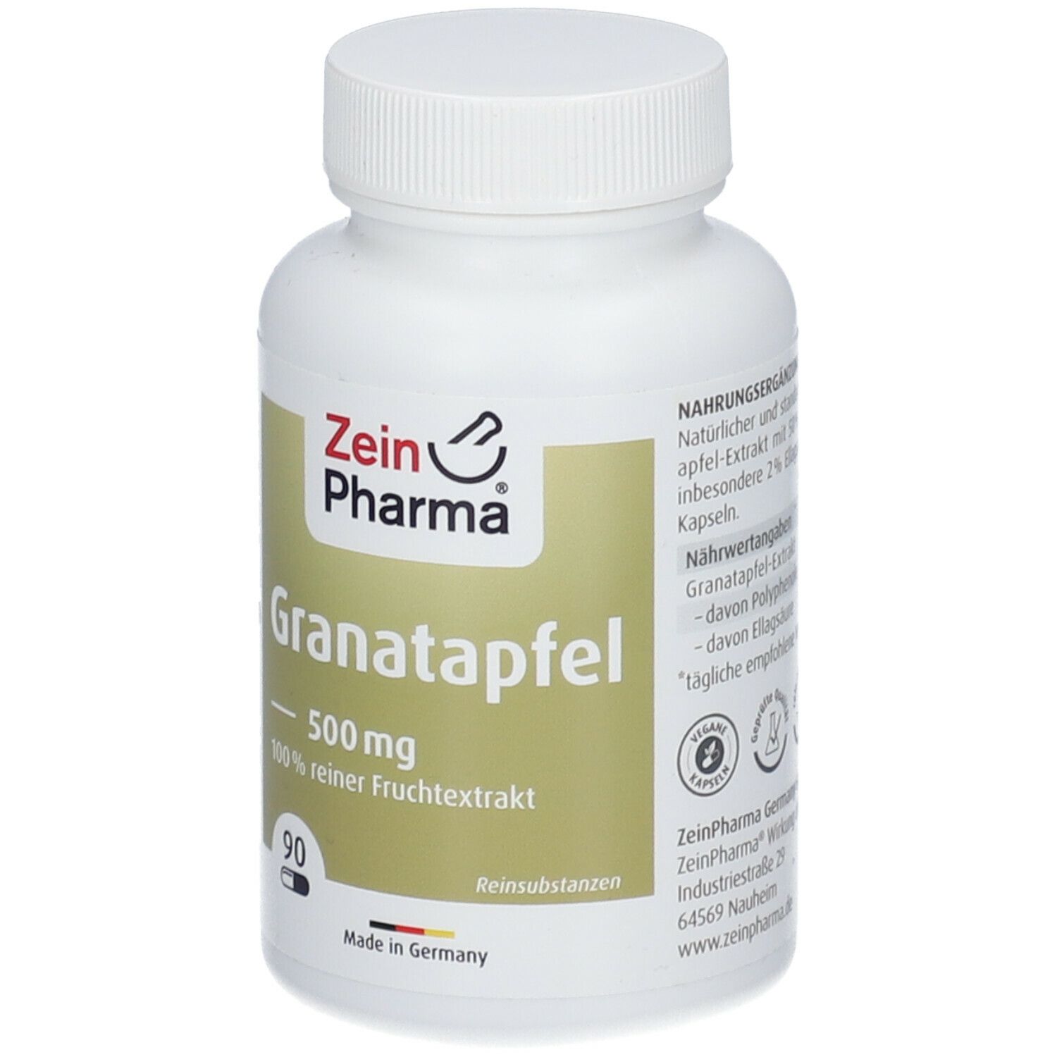 ZeinPharma® Granatapfel Kapseln 500 mg