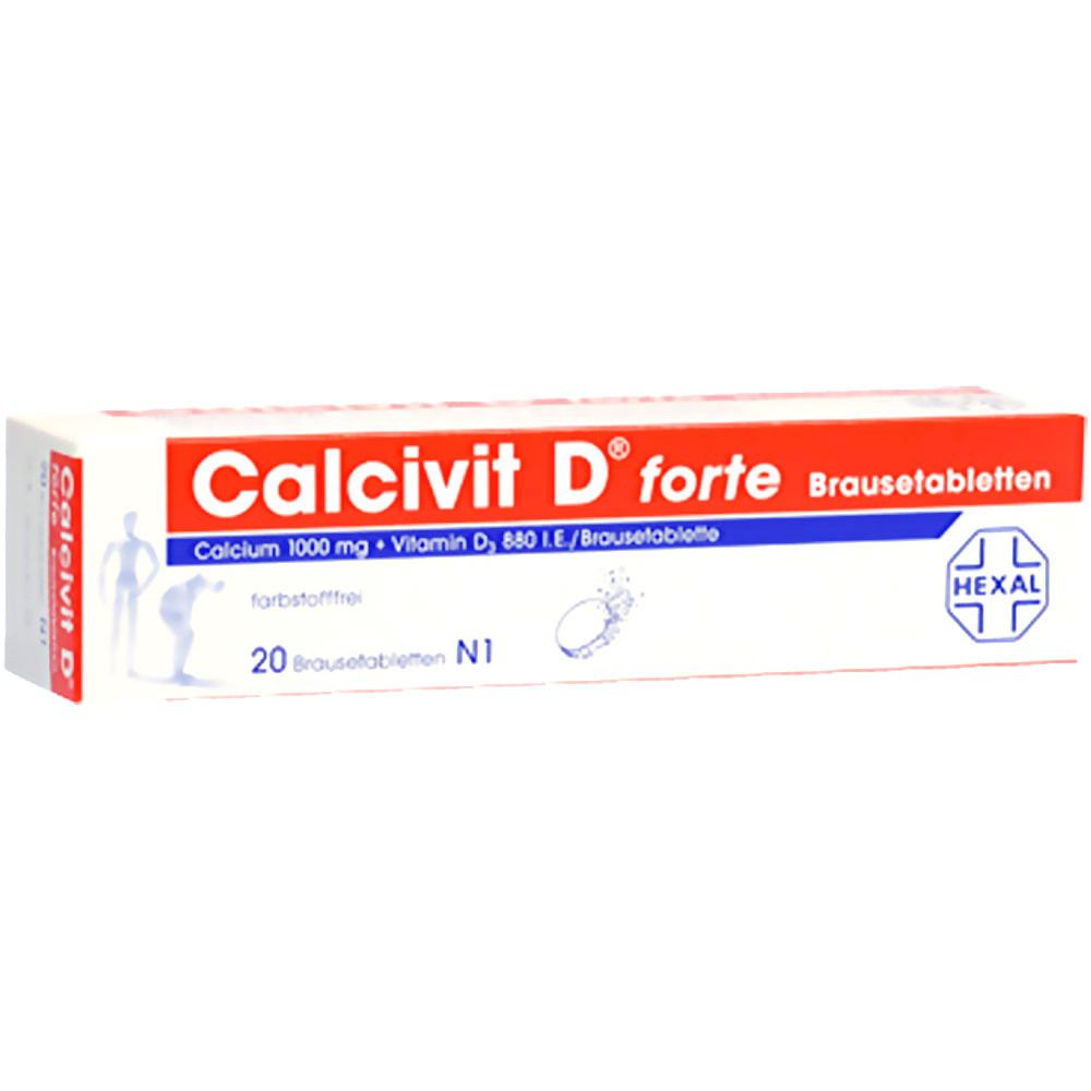 Calcivit D® forte Brausetabletten, 1000 mg/880 I.E.