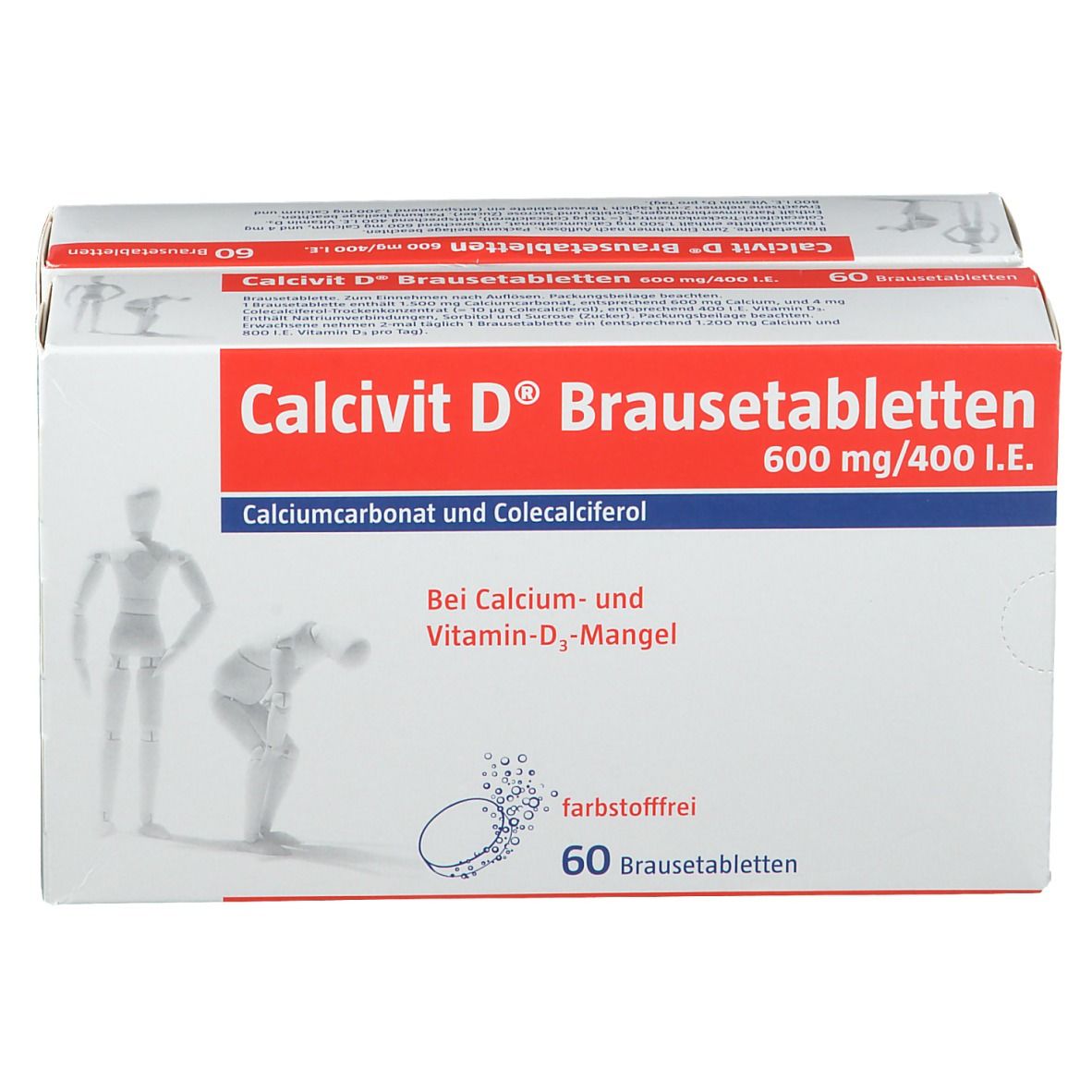 Calcivit D® Brausetabletten, 600 mg/400 I.E.