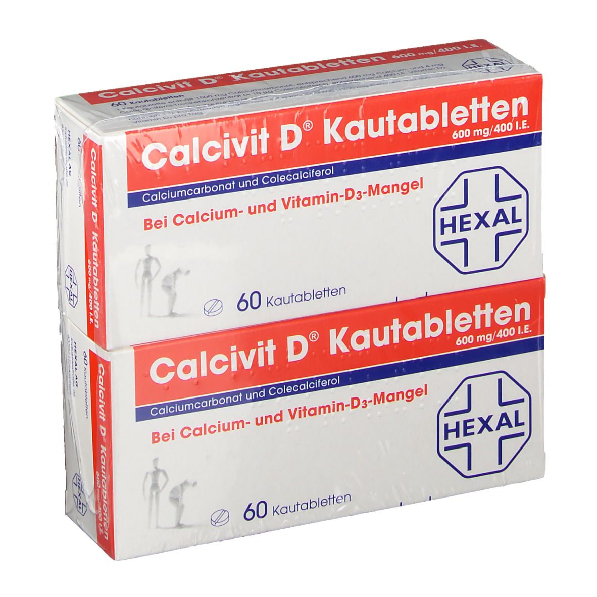 Calcivit D® Kautabletten, 600 mg/400 I.e.