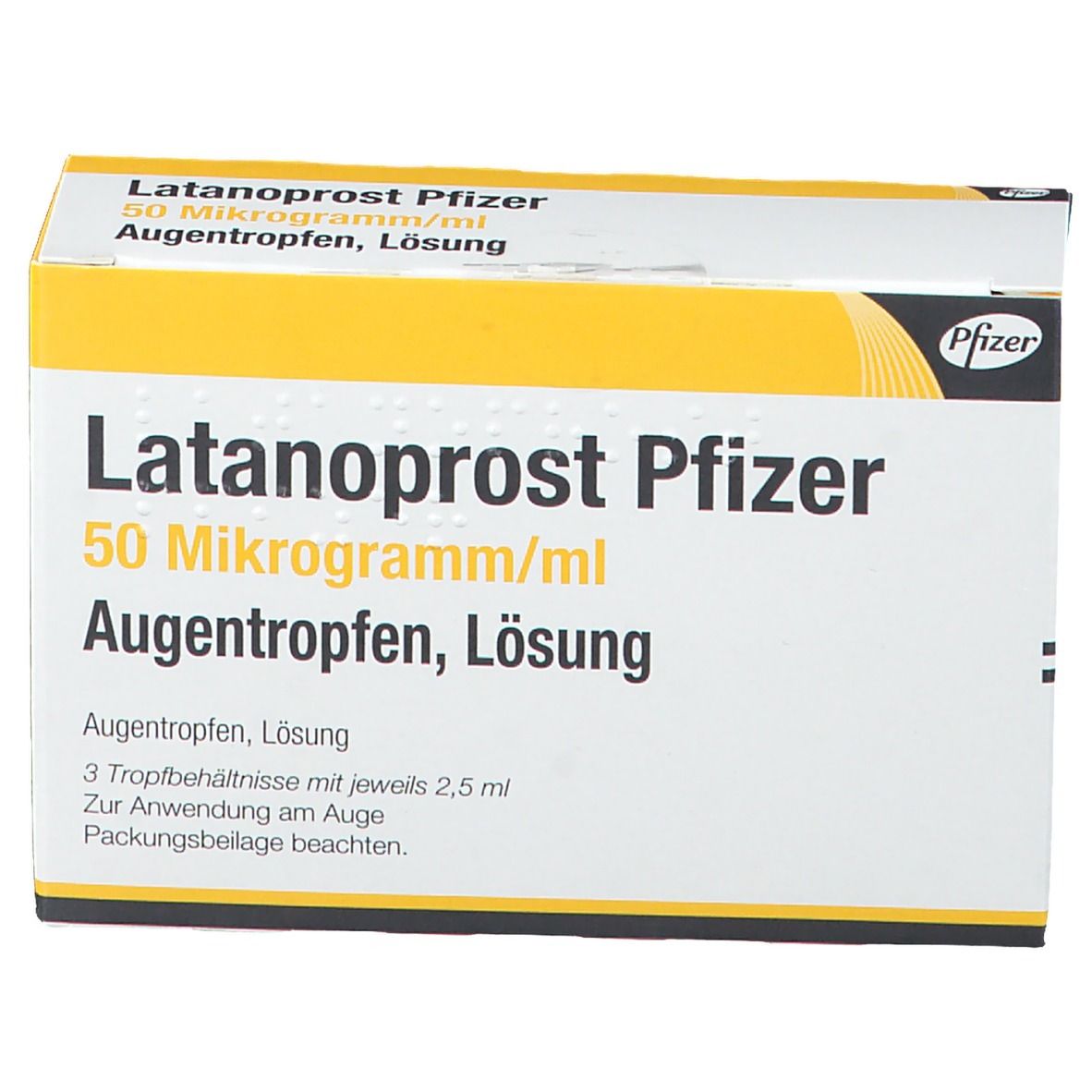 Latanoprost Pfizer 50 Mikrogramm/ml