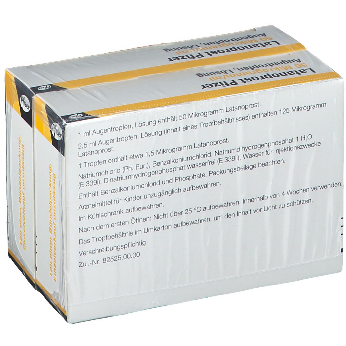 Latanoprost Pfizer 50 Mikrogramm/ml