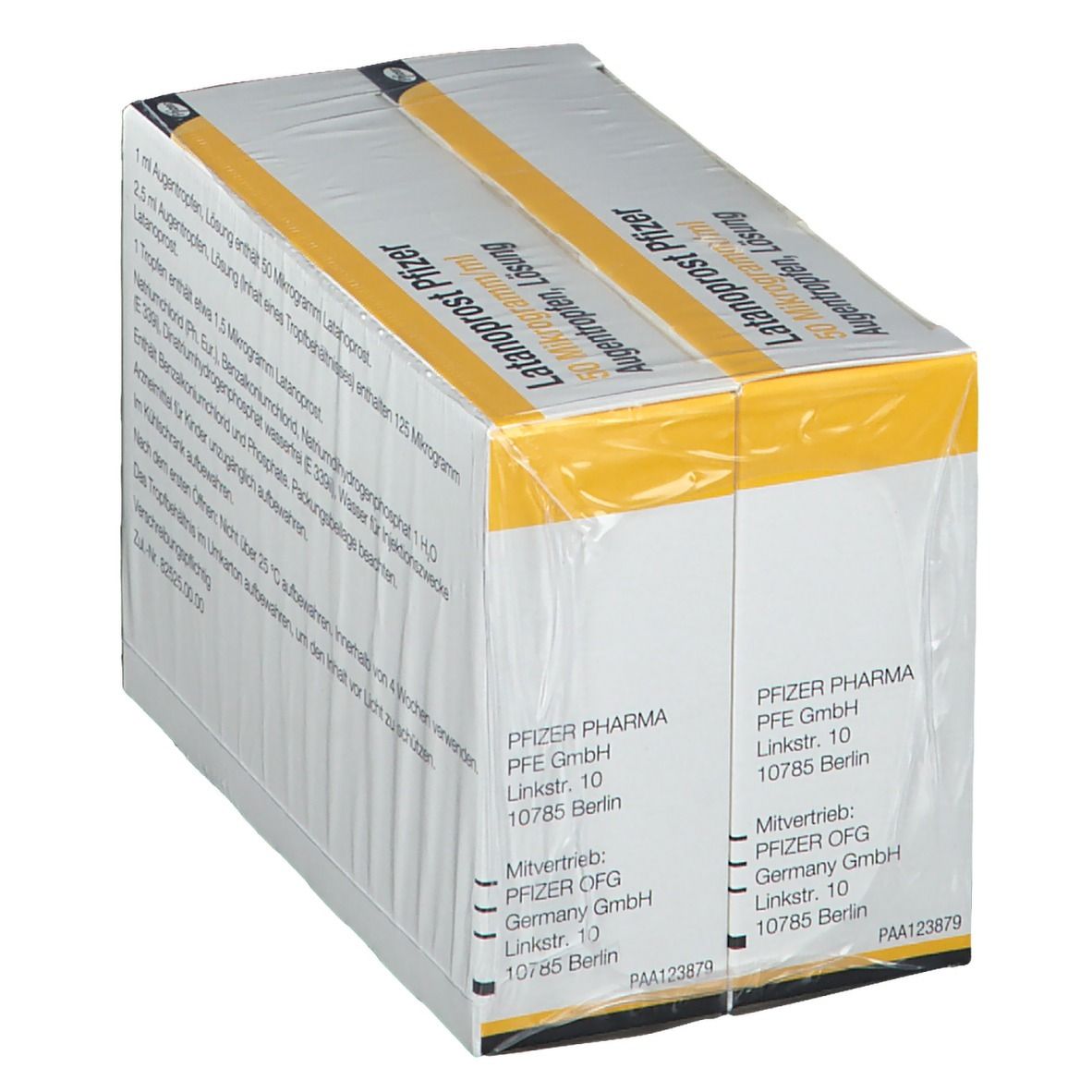 Latanoprost Pfizer 50 Mikrogramm/ml