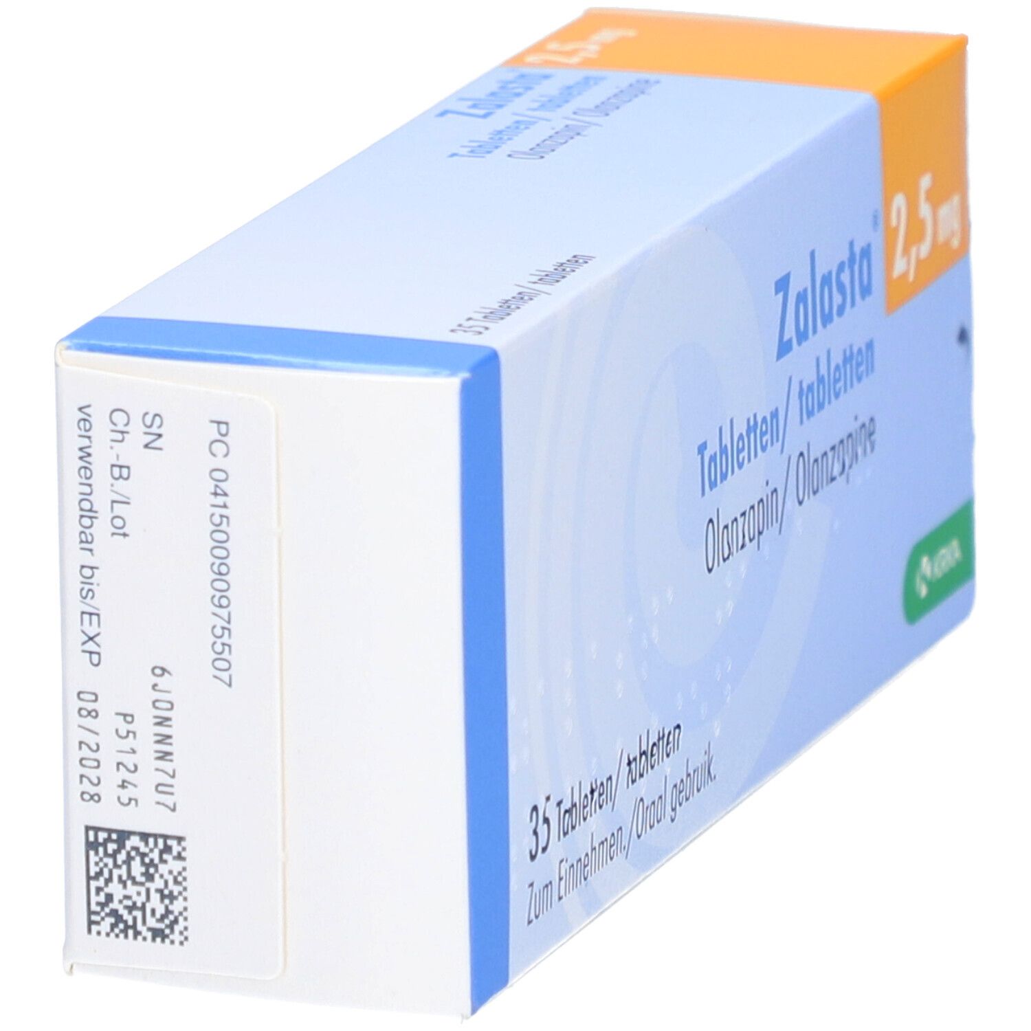 Zalasta 2,5 mg Tabletten 35 St