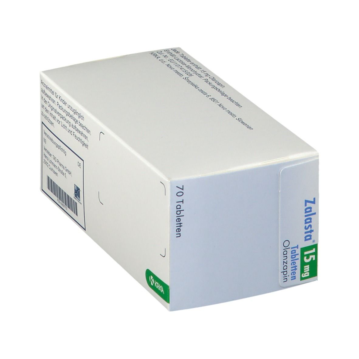 Zalasta® 15 mg