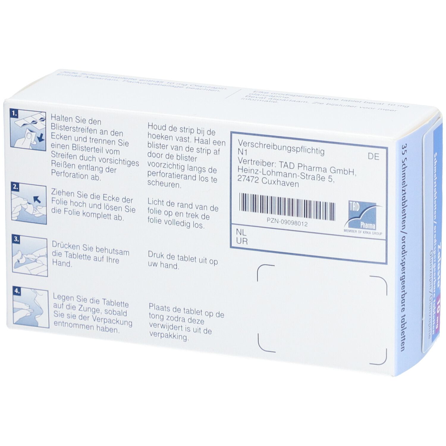 Zalasta® 10 mg