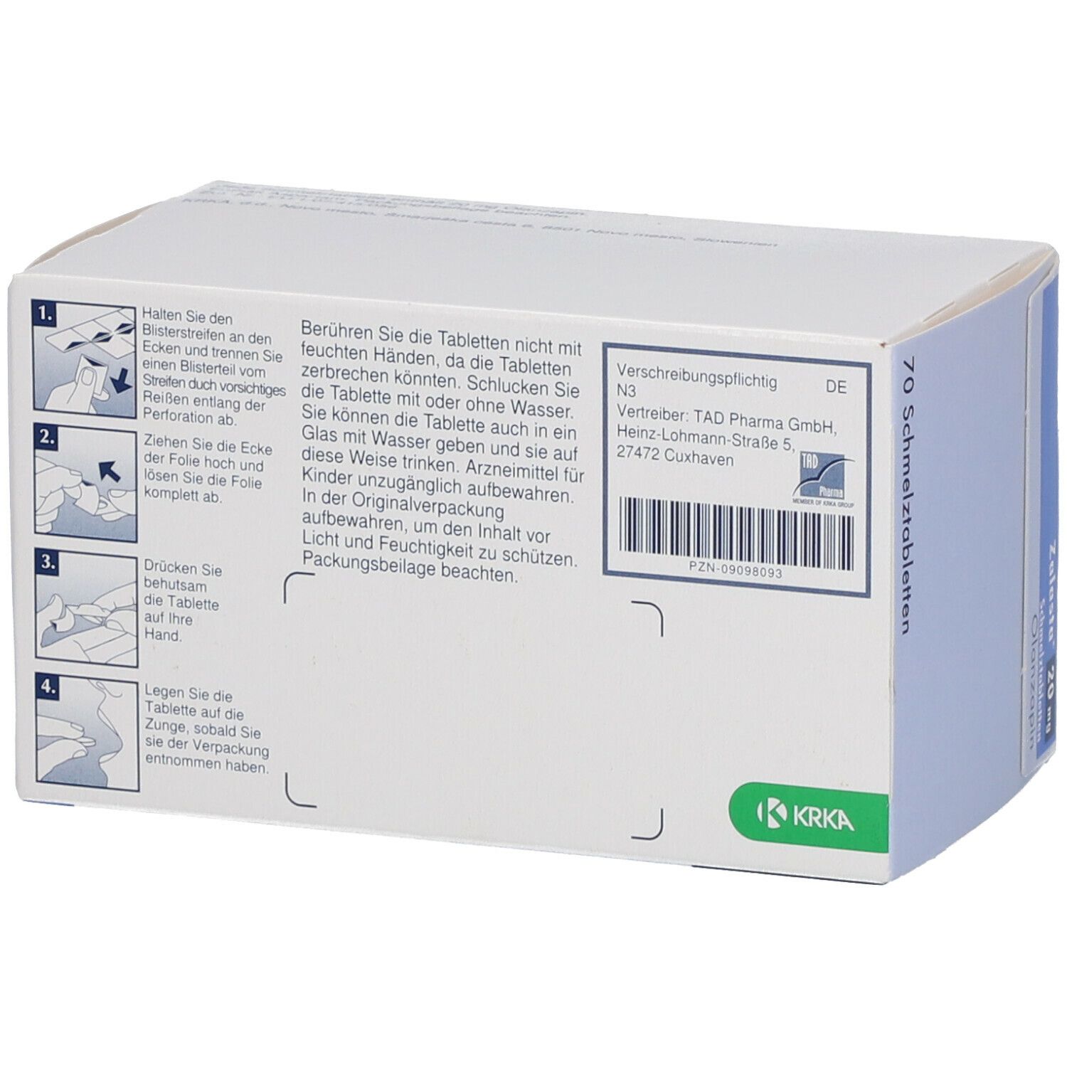 Zalasta® 20 mg