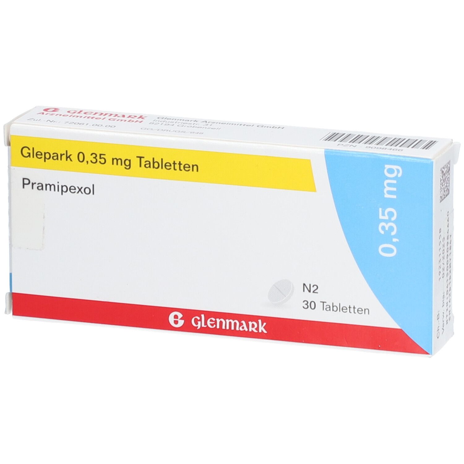 GLEPARK 0,35 mg