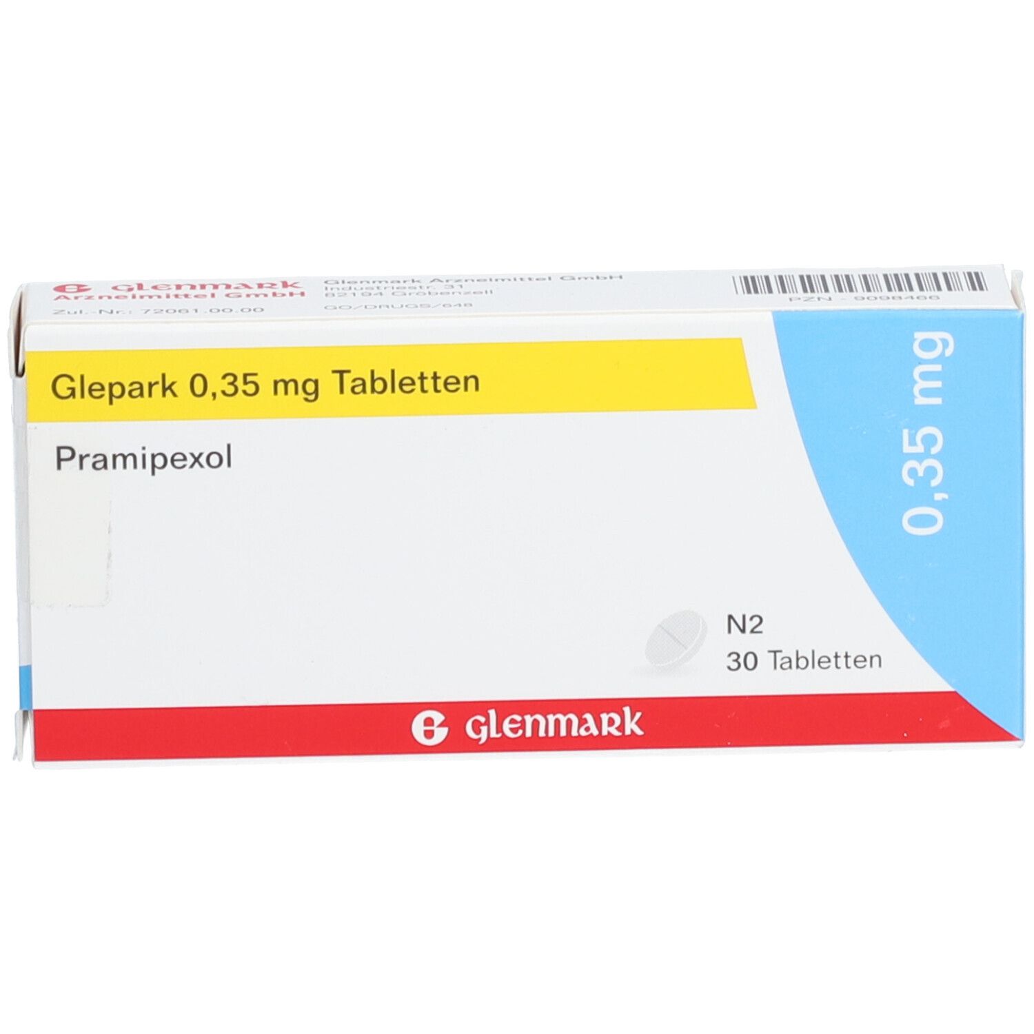 GLEPARK 0,35 mg