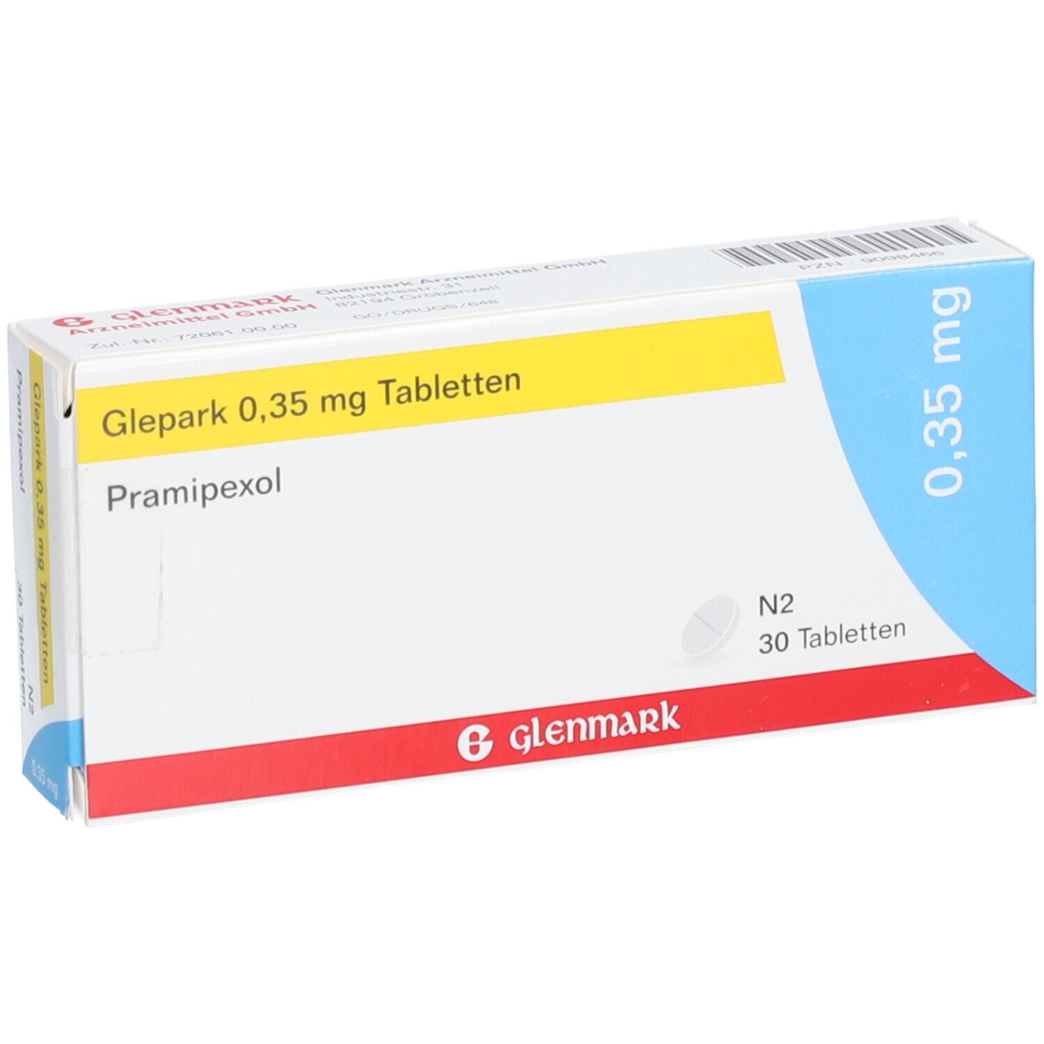 GLEPARK 0,35 mg