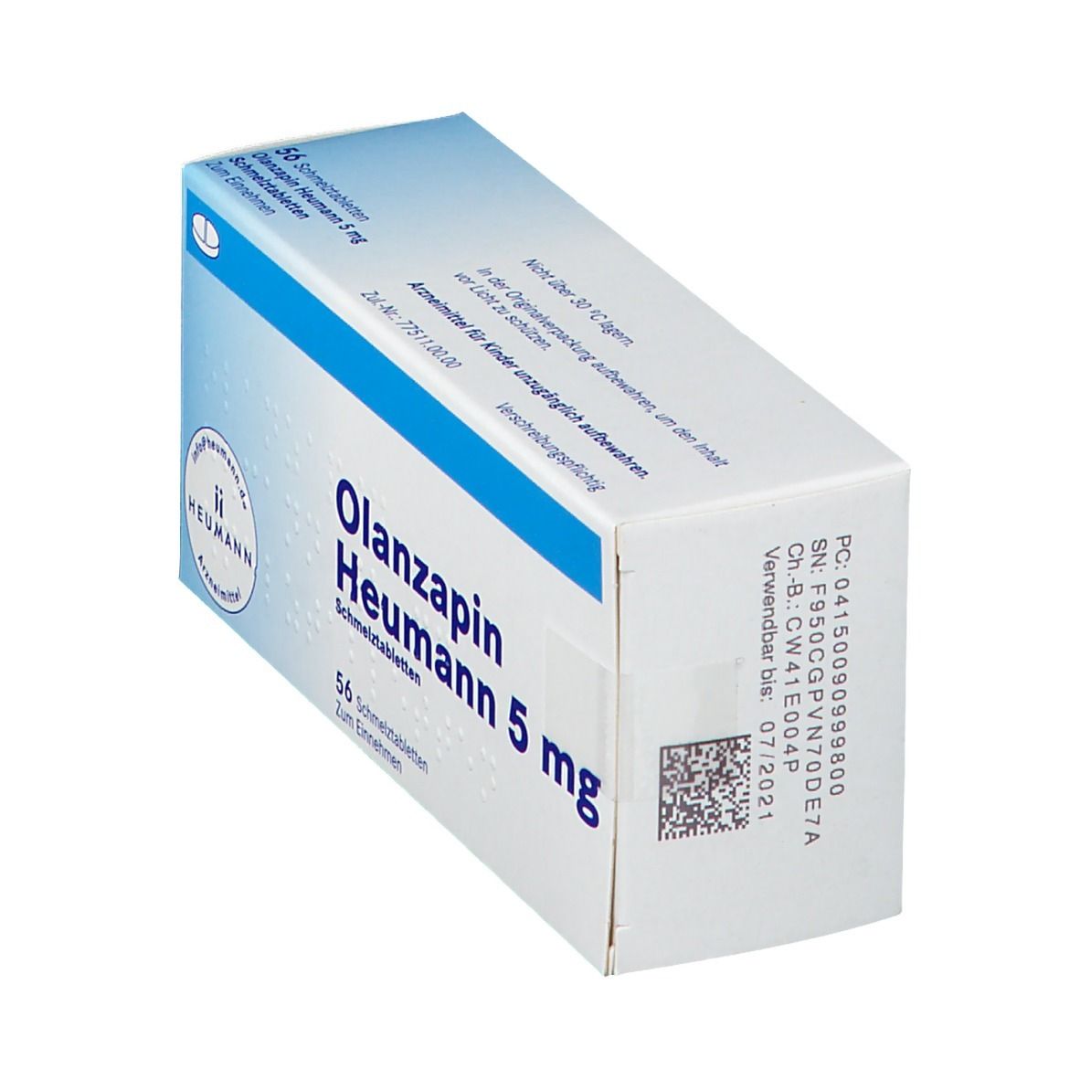 Olanzapin Heumann 5 mg Schmelztabletten