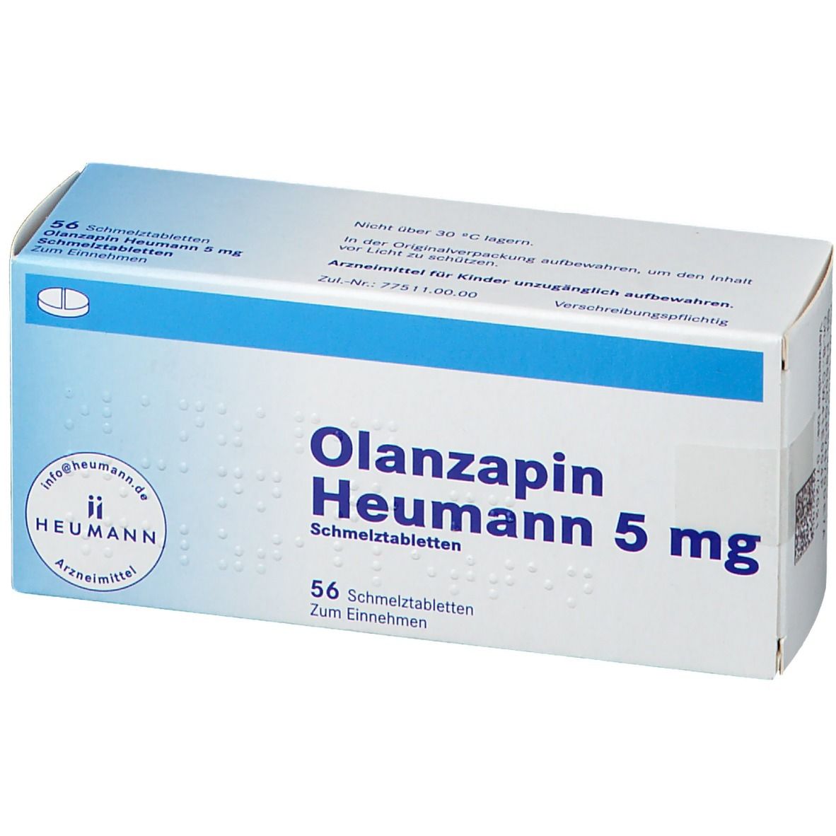 Olanzapin Heumann 5 mg Schmelztabletten