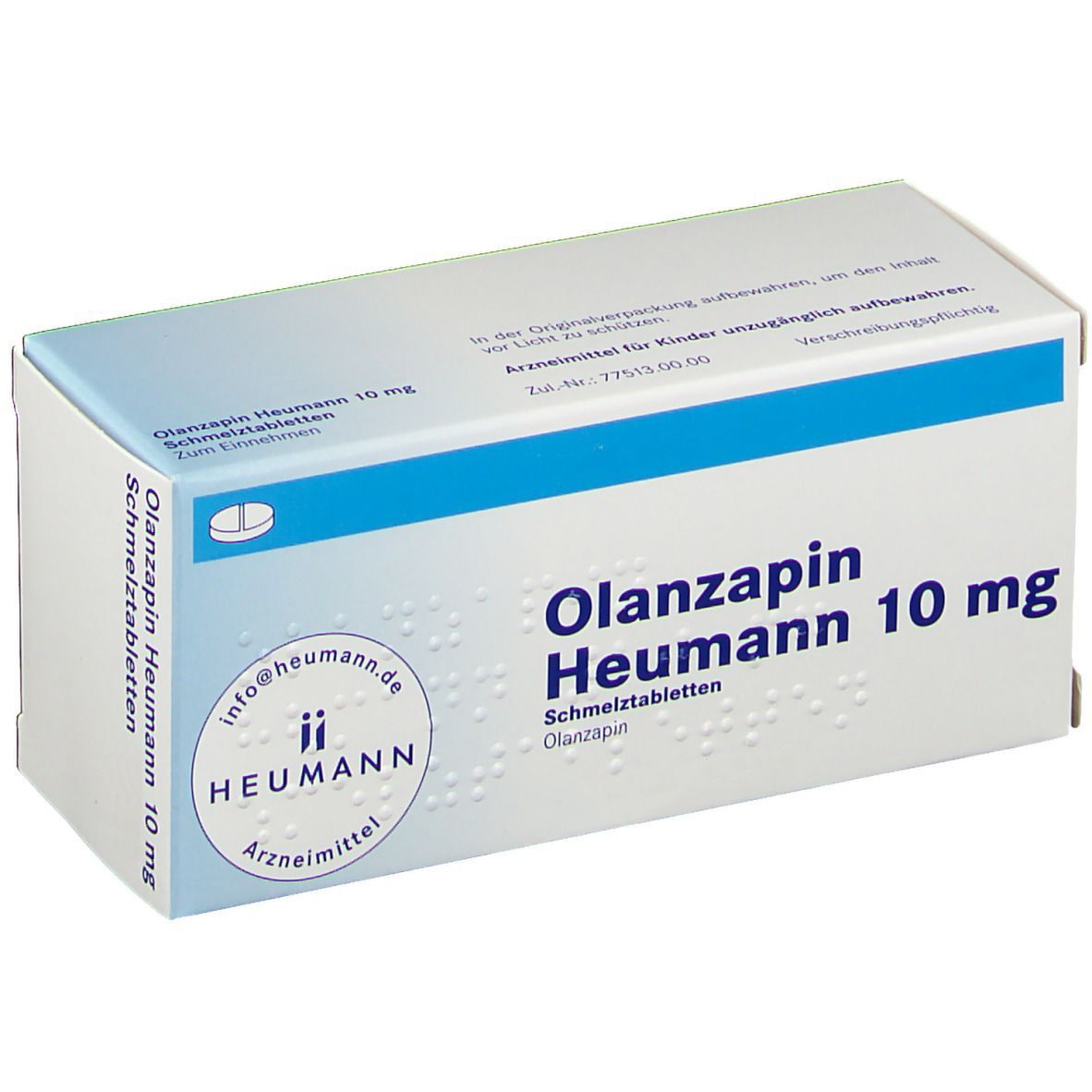 Olanzapin Heumann 10 mg Schmelztabletten