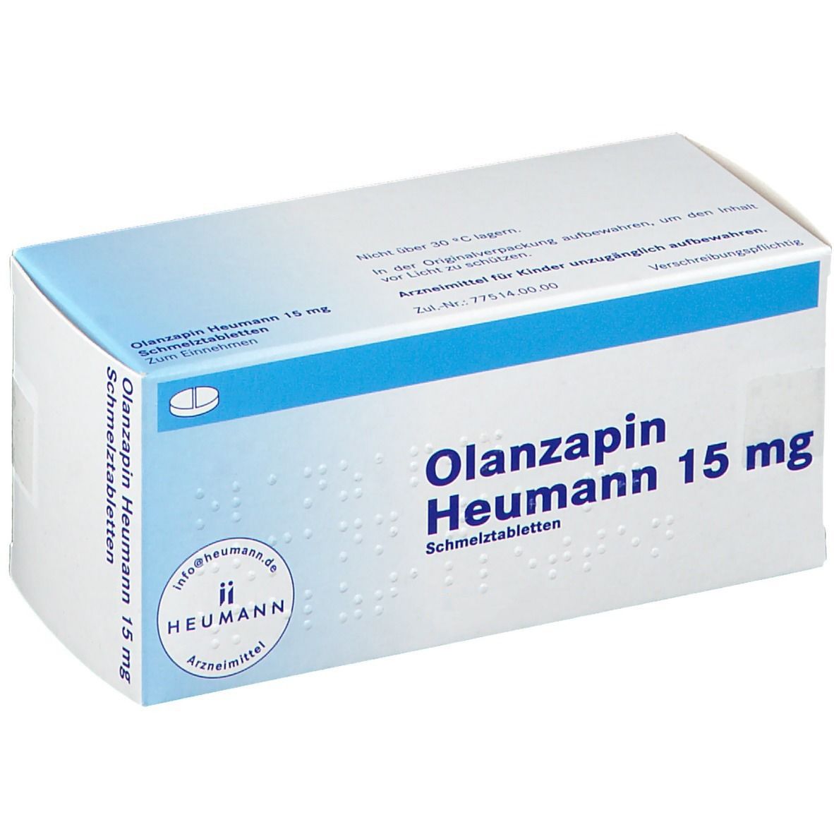 Olanzapin Heumann 15 mg Schmelztabletten