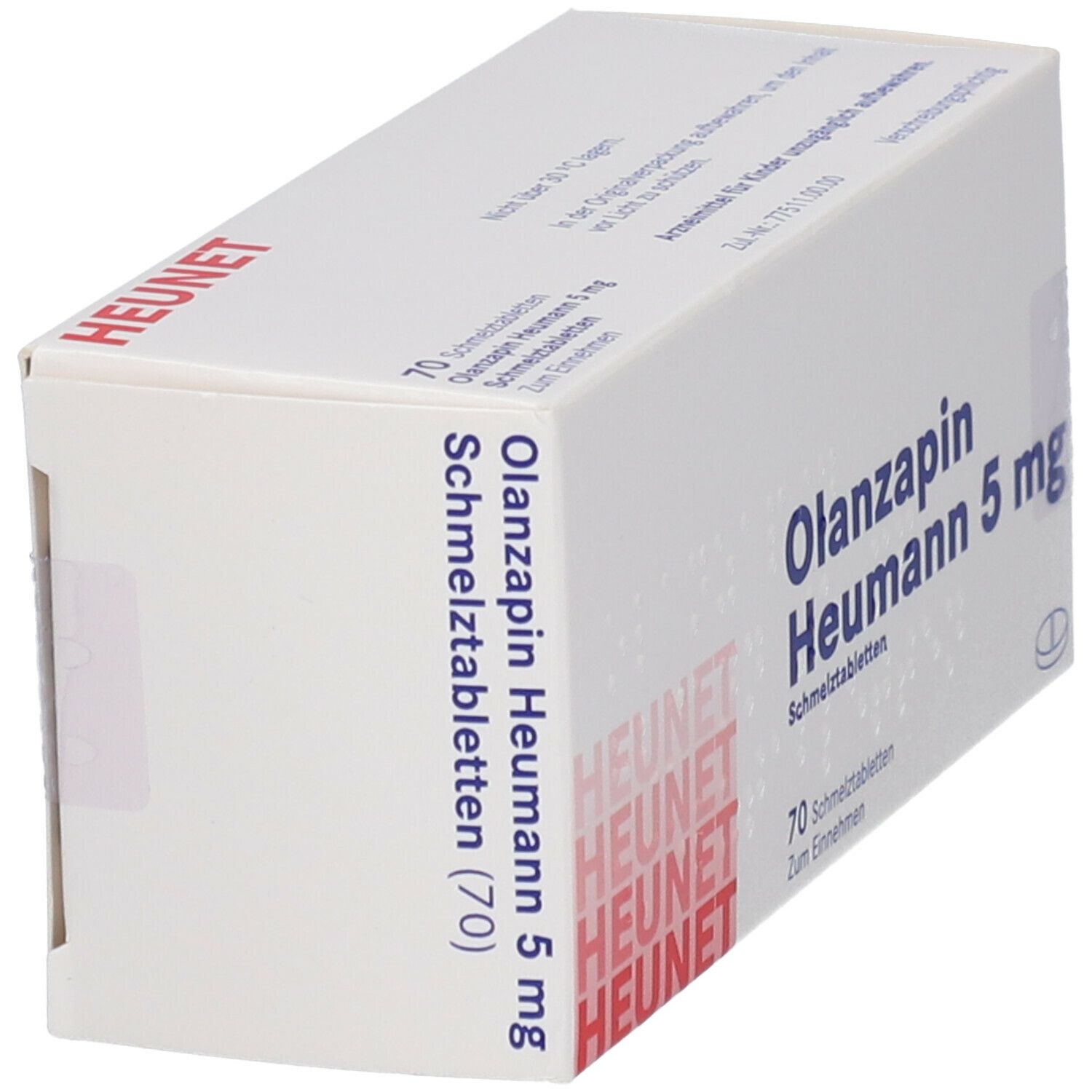 Olanzapin Heumann 5 mg Schmelztabletten Heunet 70 St