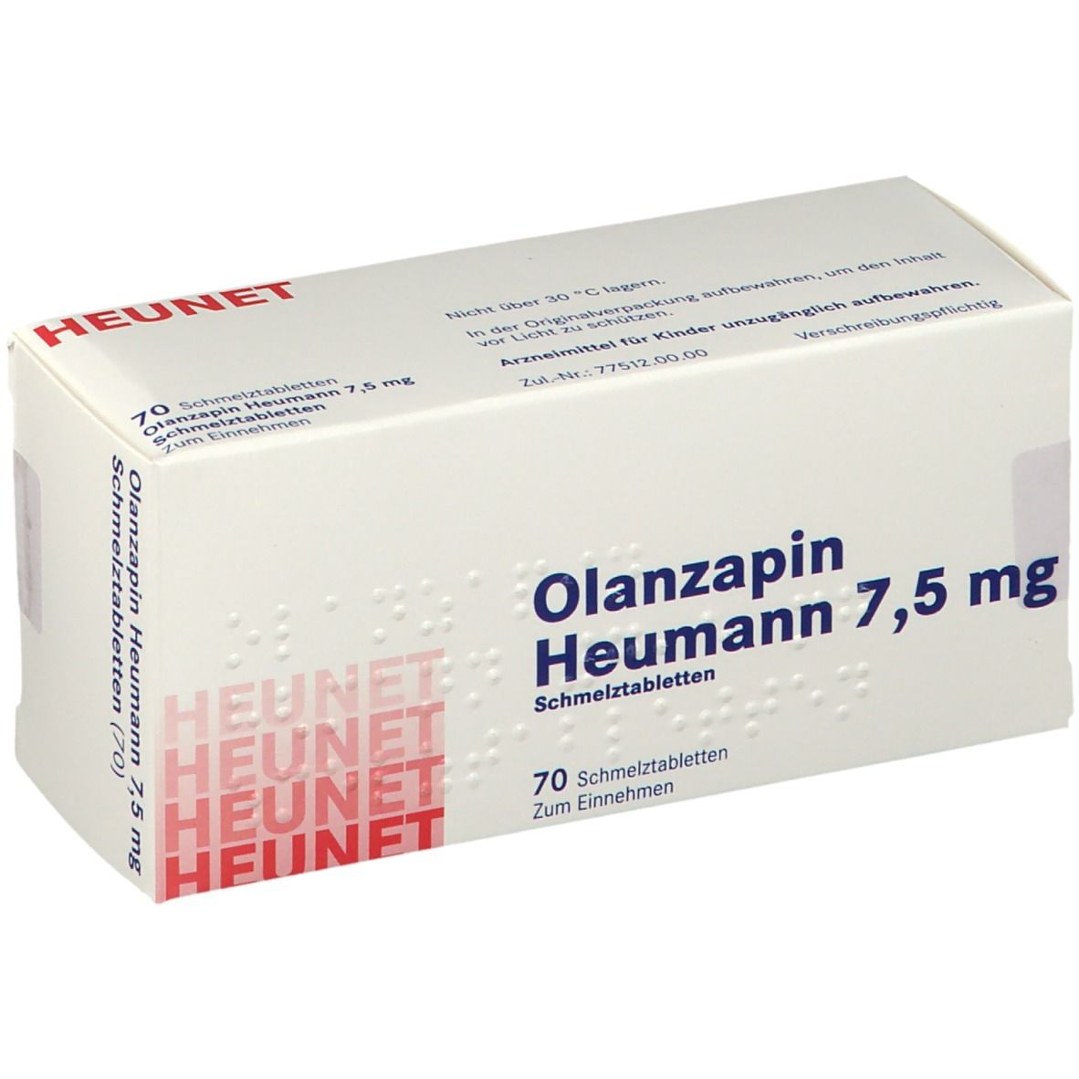 Olanzapin Heumann 7,5 mg