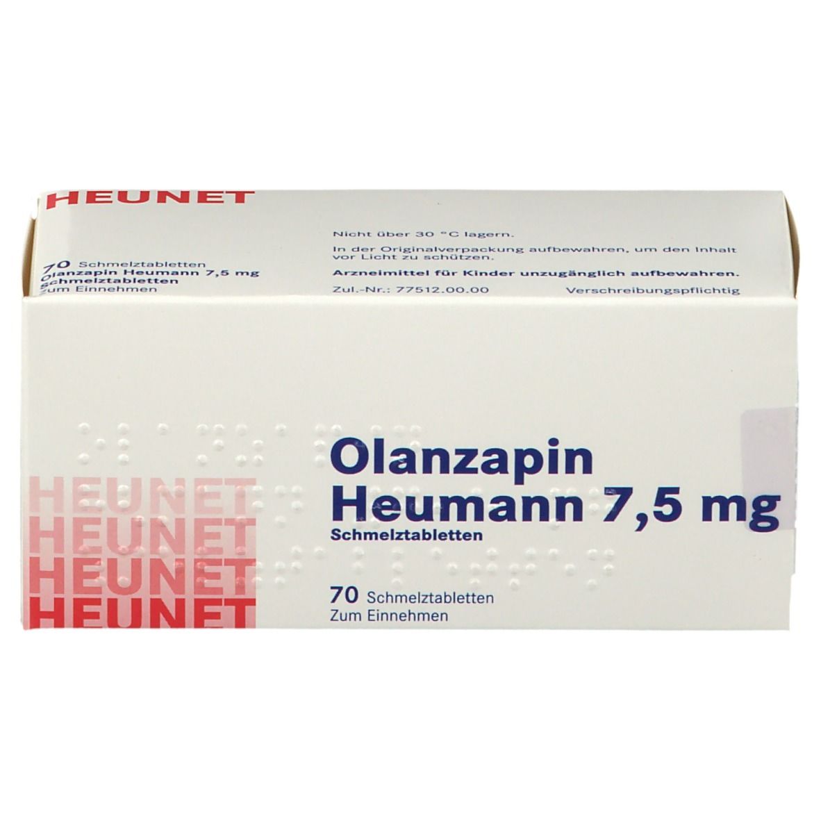 Olanzapin Heumann 7,5 mg