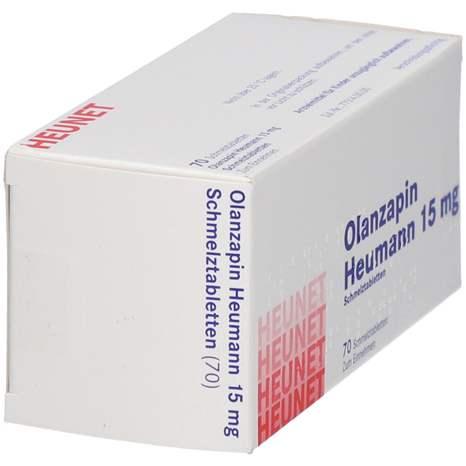 Olanzapin Heumann 15 mg Schmelztabletten Heunet 70 St