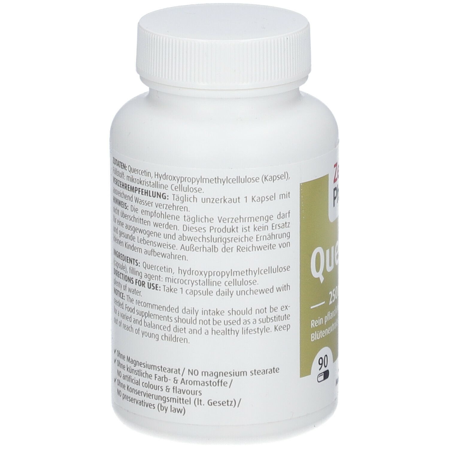 ZeinPharma® Quercetin Kapseln 250 mg