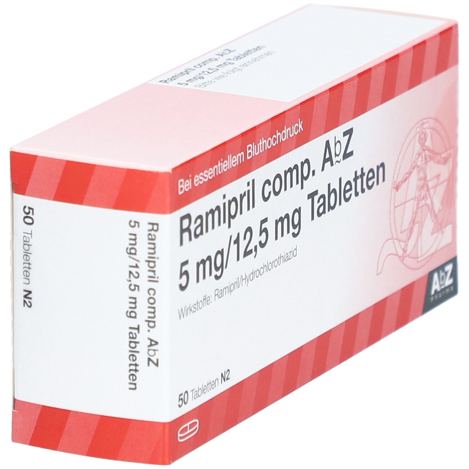 Ramipril comp. AbZ 5 mg/12,5 mg Tabletten 50 St