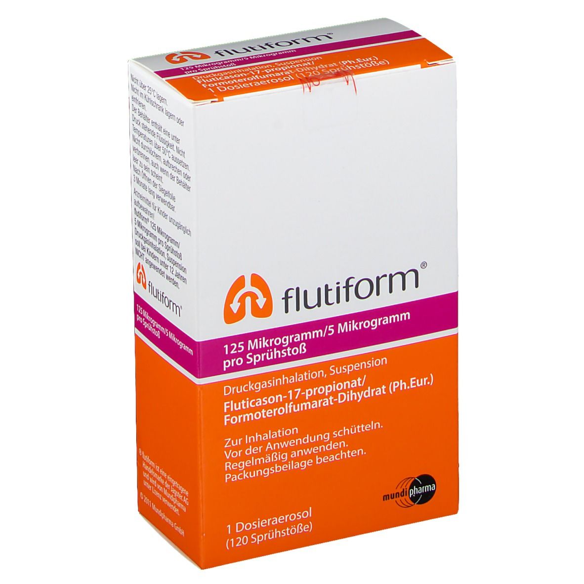 flutiform® 125 µg/5 µg pro Sprühstoß