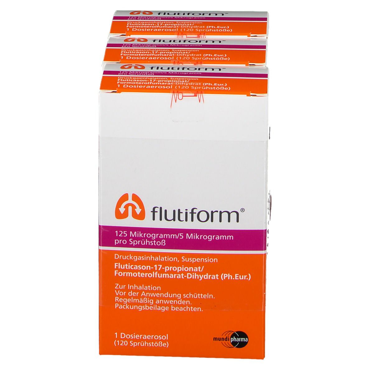 flutiform® 125 µg/5 µg pro Sprühstoß