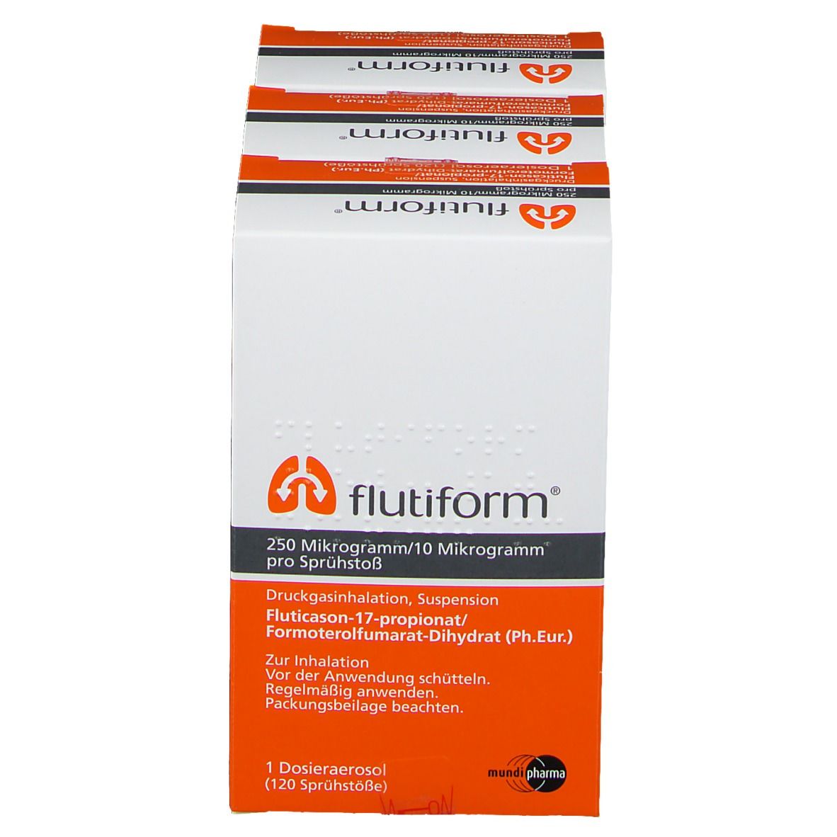 flutiform® 250 µg/10 µg pro Sprühstoß