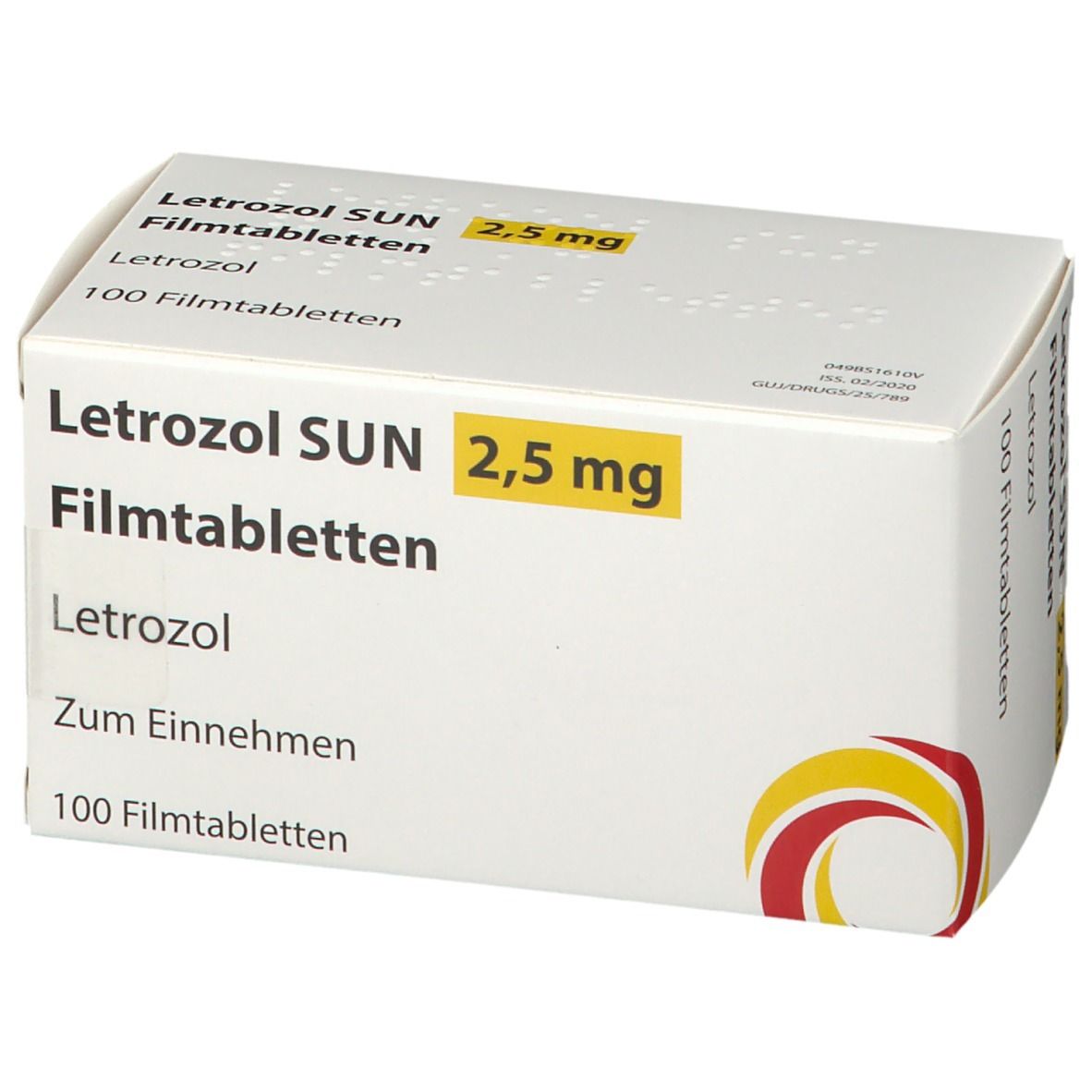 Letrozol SUN 2,5 mg