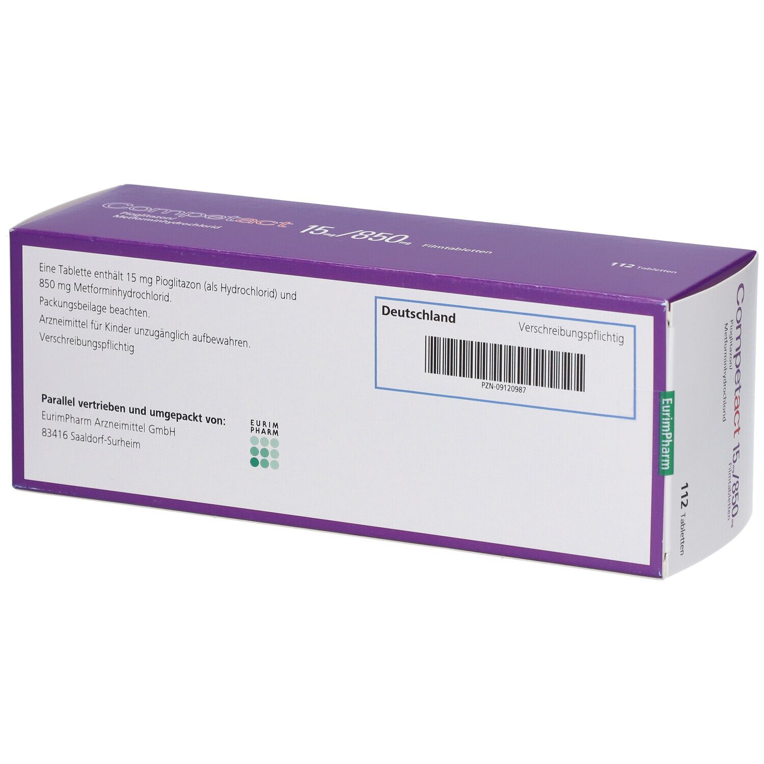 COMPETACT 15 mg/850 mg Filmtabletten