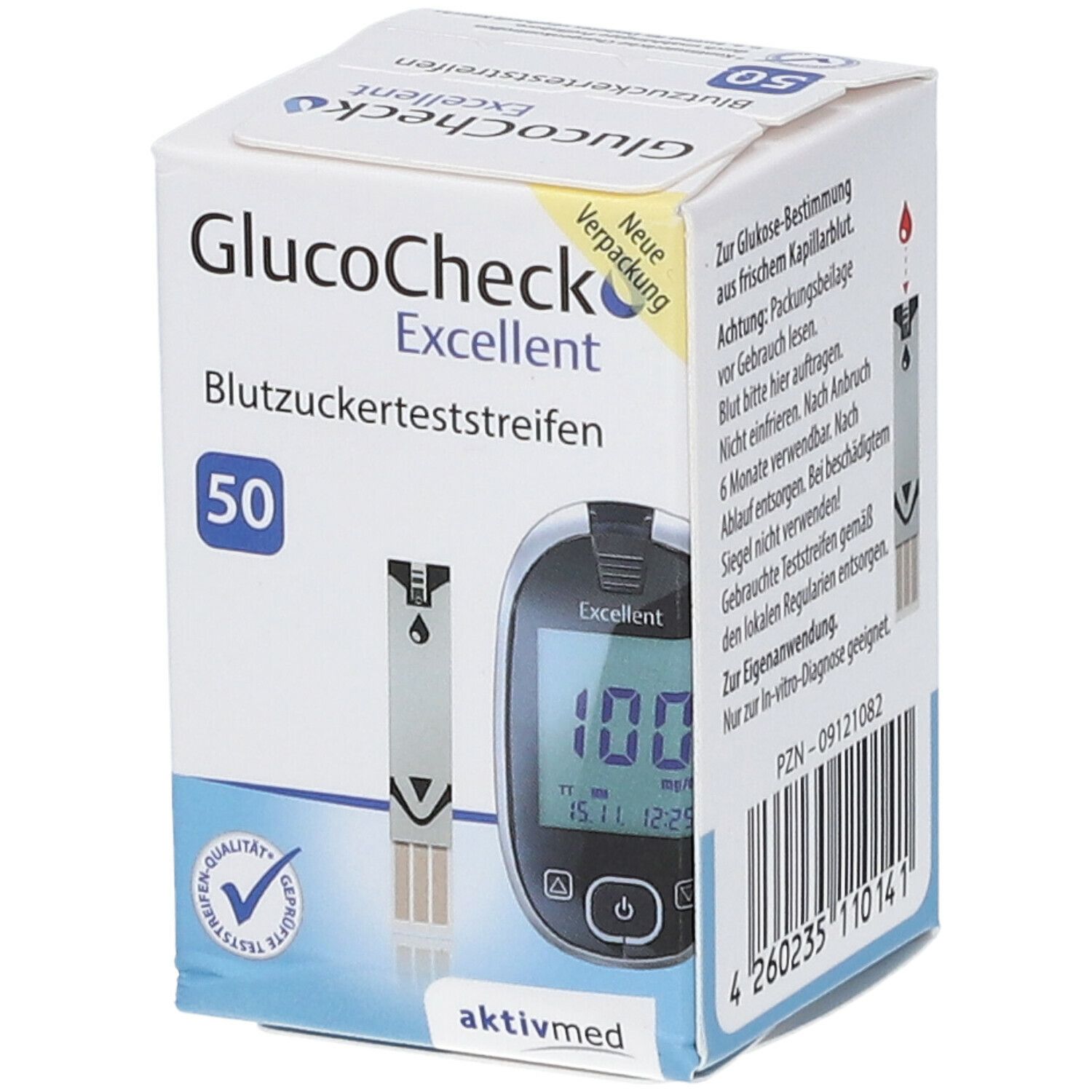 GlucoCheck Excellent Teststreifen
