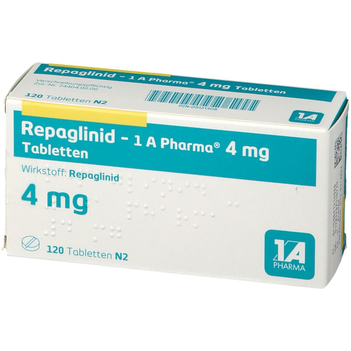 Repaglinid - 1 A Pharma® 4 mg