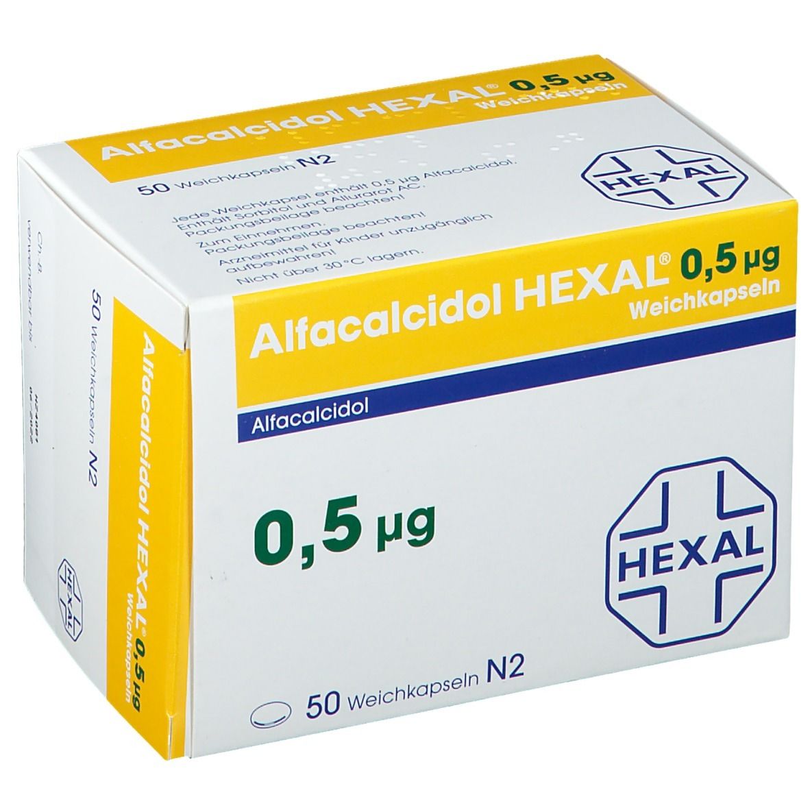 Alfacalcido HEXAL® 0,5 µg
