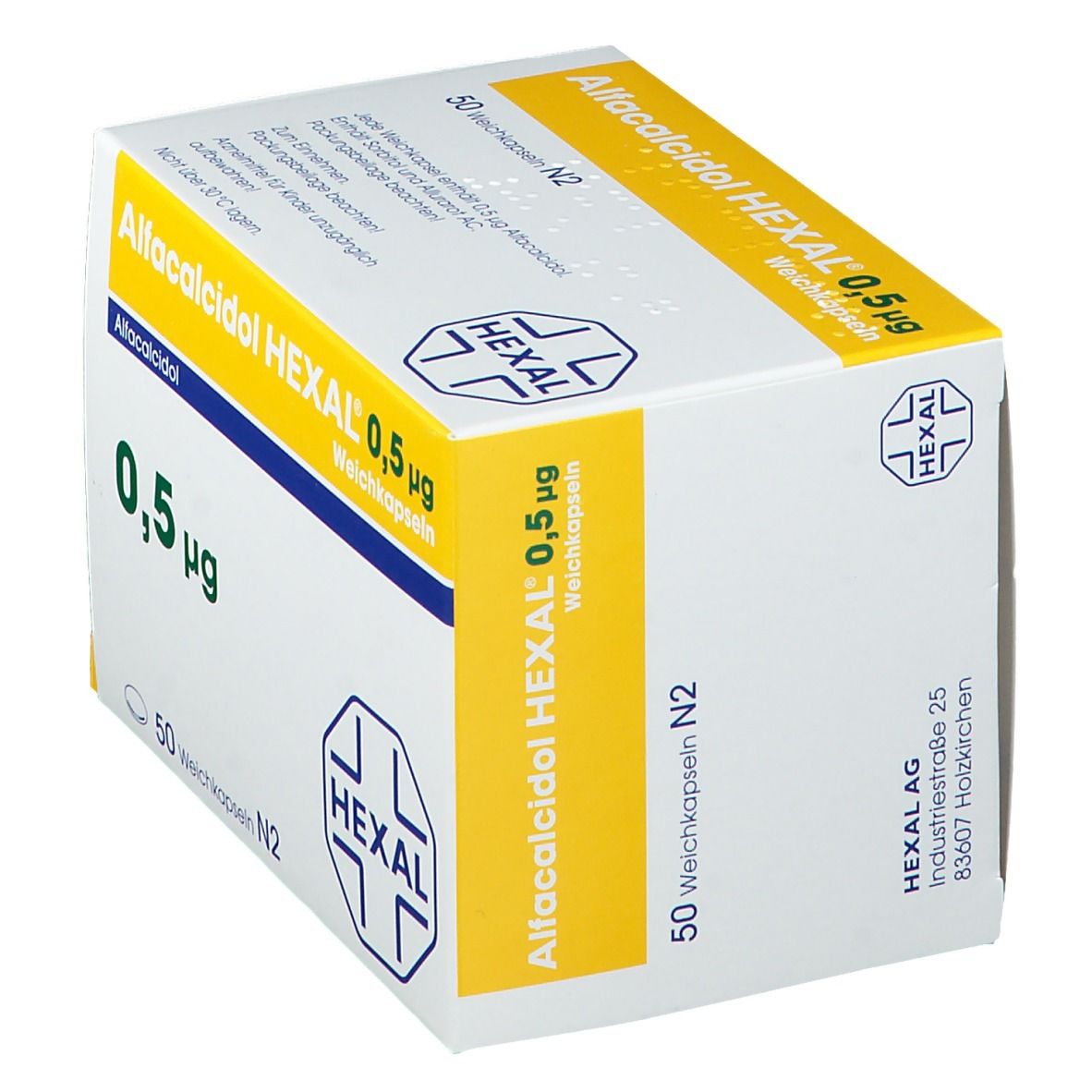 Alfacalcido HEXAL® 0,5 µg