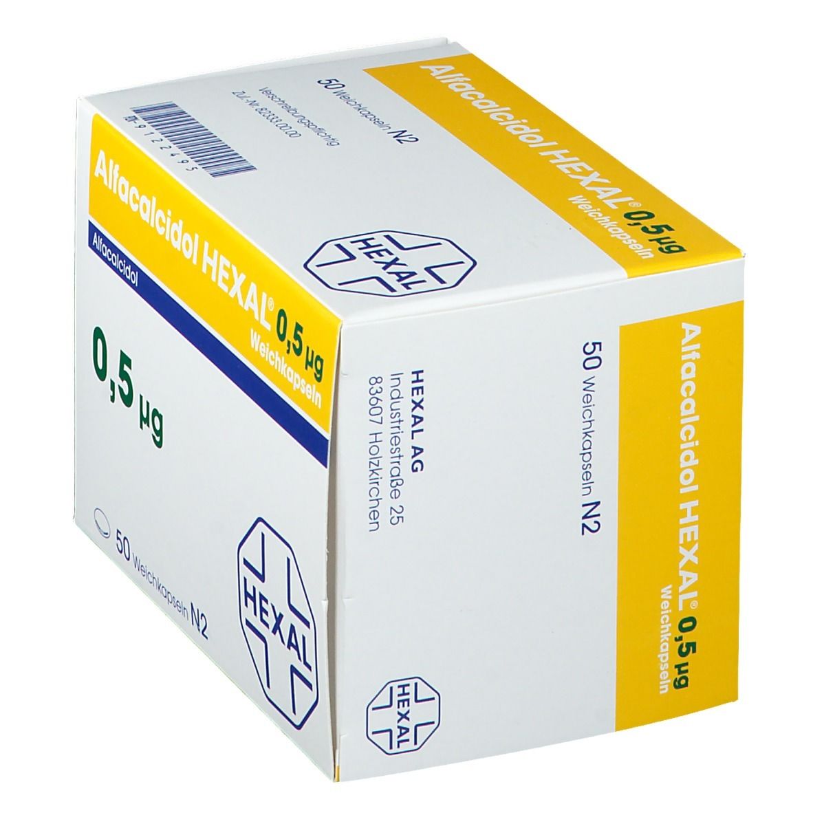 Alfacalcido HEXAL® 0,5 µg