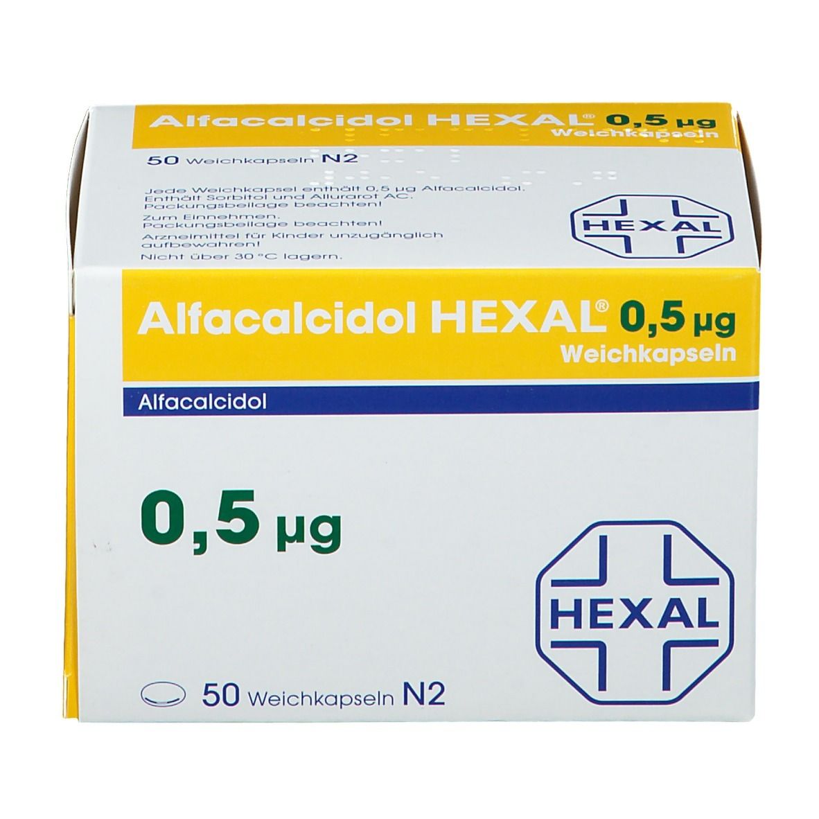 Alfacalcido HEXAL® 0,5 µg