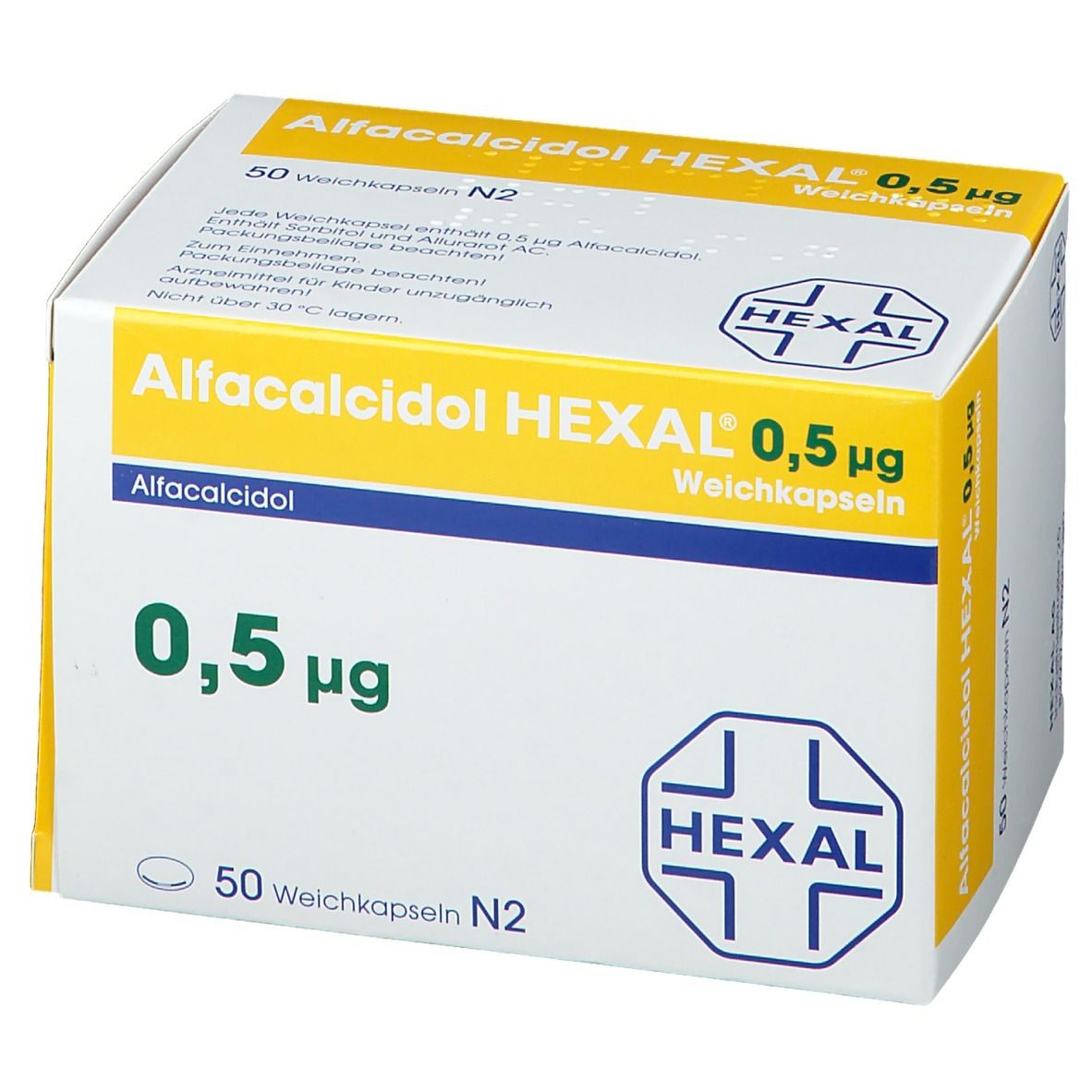 Alfacalcido HEXAL® 0,5 µg