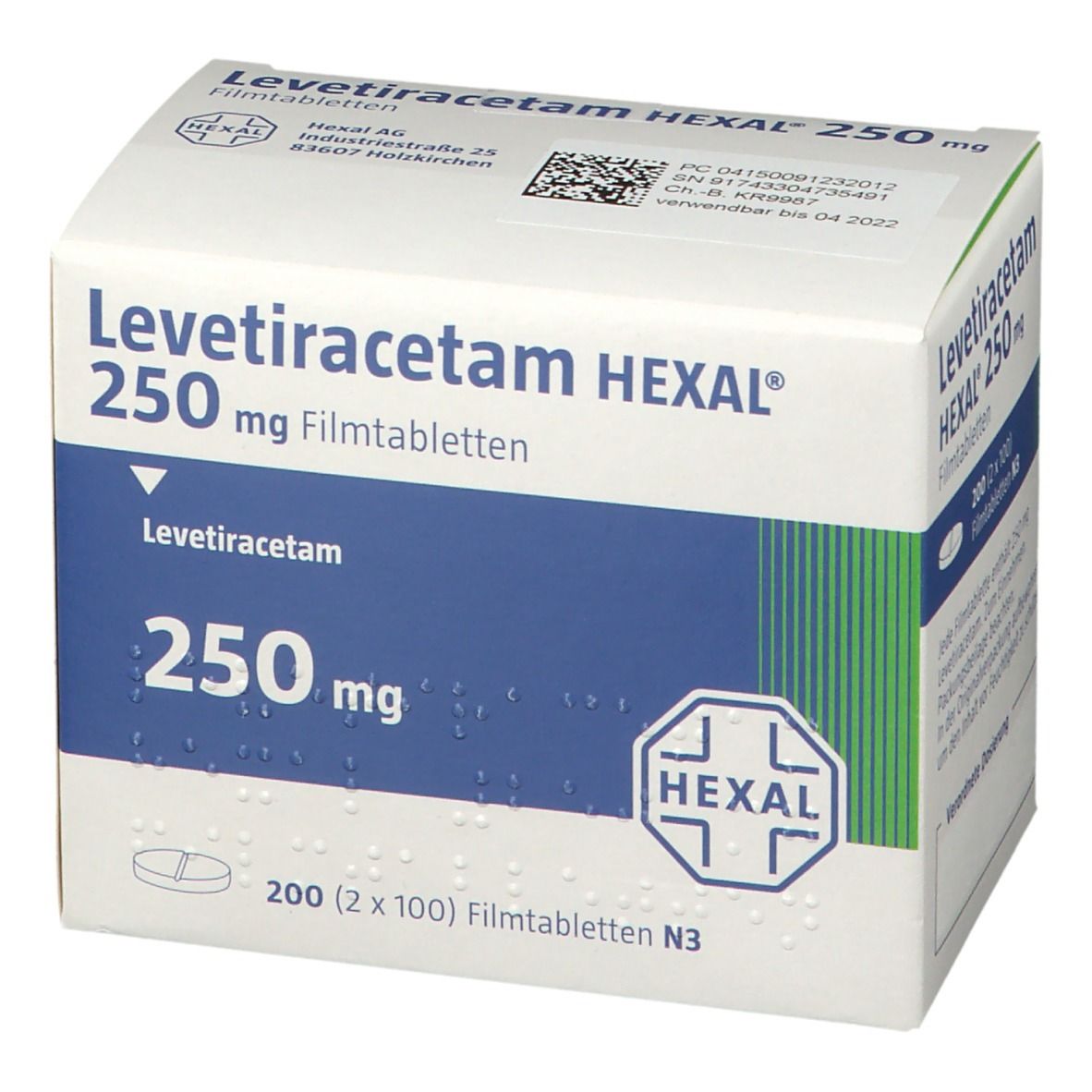 Levetiracetam HEXAL® 250 mg