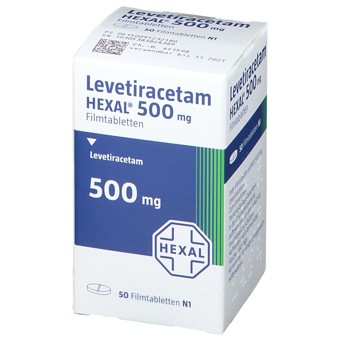 Levetiracetam HEXAL® 500 mg