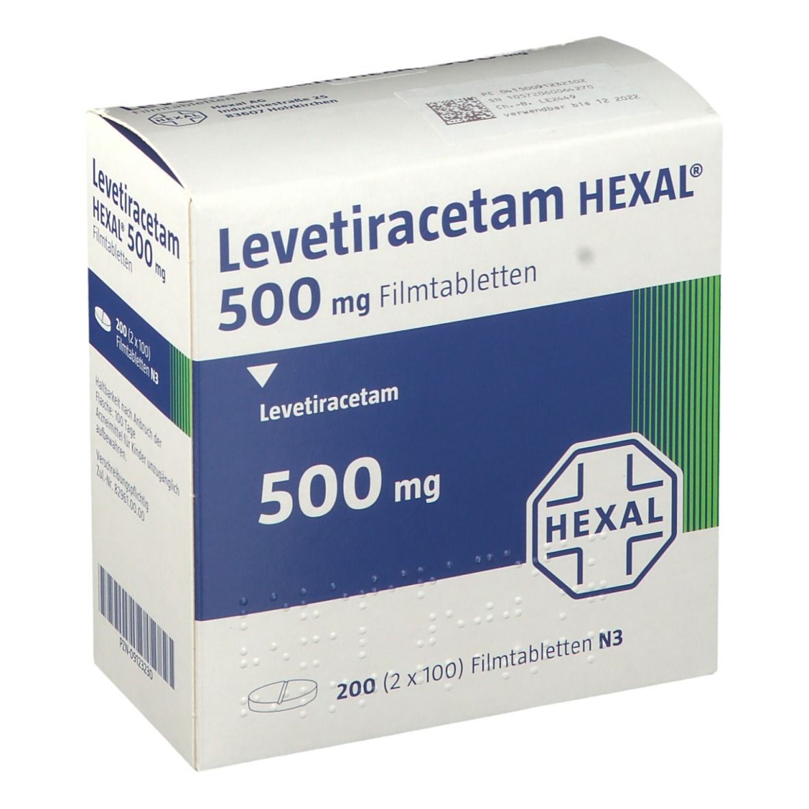 Levetiracetam HEXAL® 500 mg