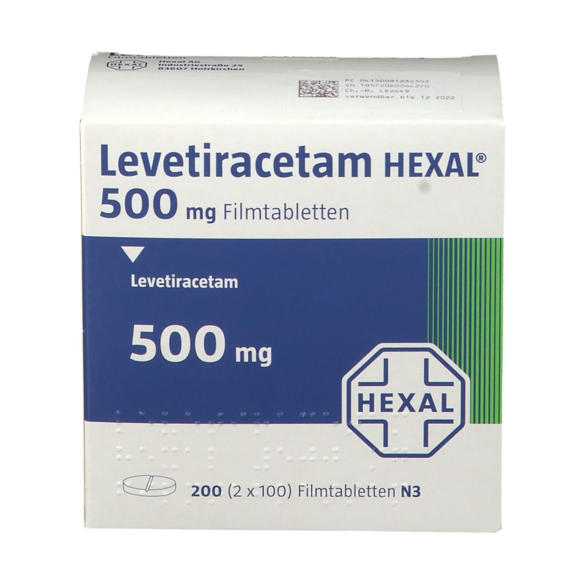 Levetiracetam HEXAL® 500 mg