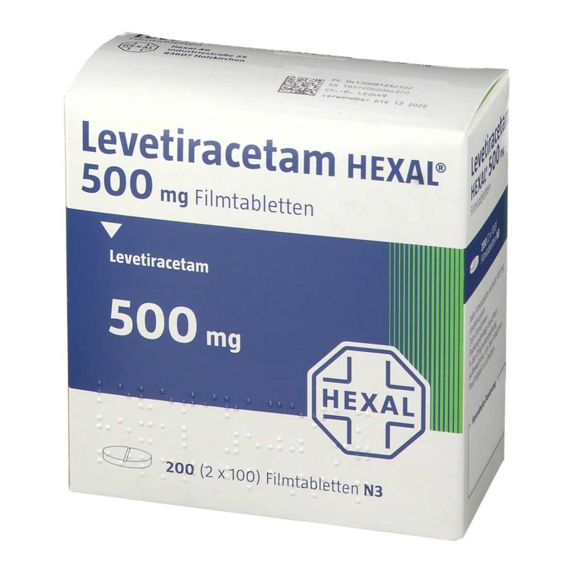 Levetiracetam HEXAL® 500 mg